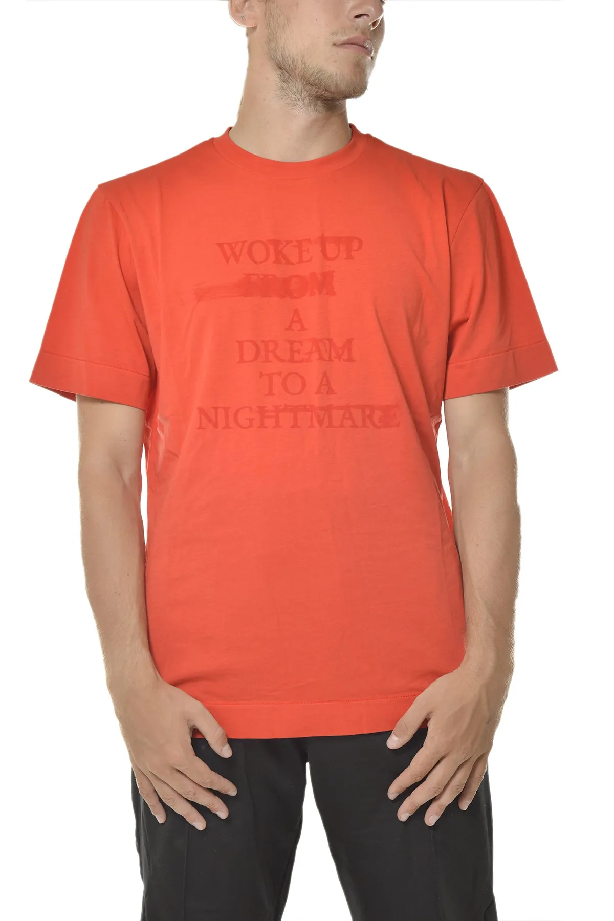 1017 ALYX 9SM Slogan Printed Crewneck T-Shirt