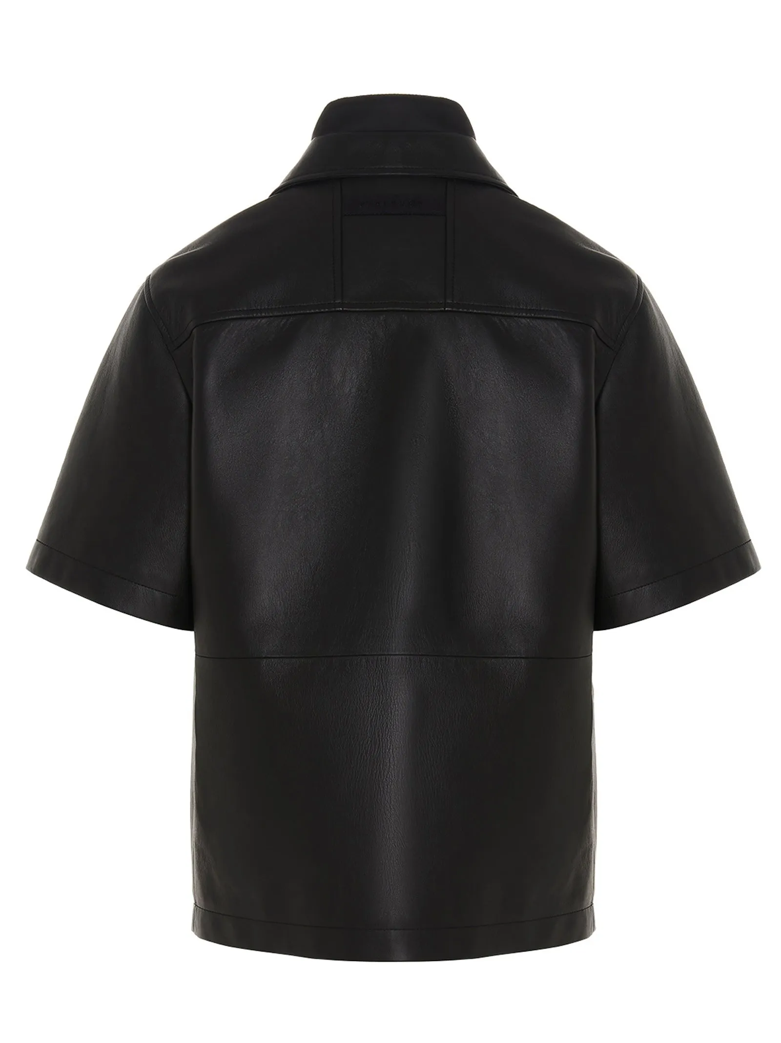 1017 ALYX 9SM Zipped Short-Sleeve Leather Shirt