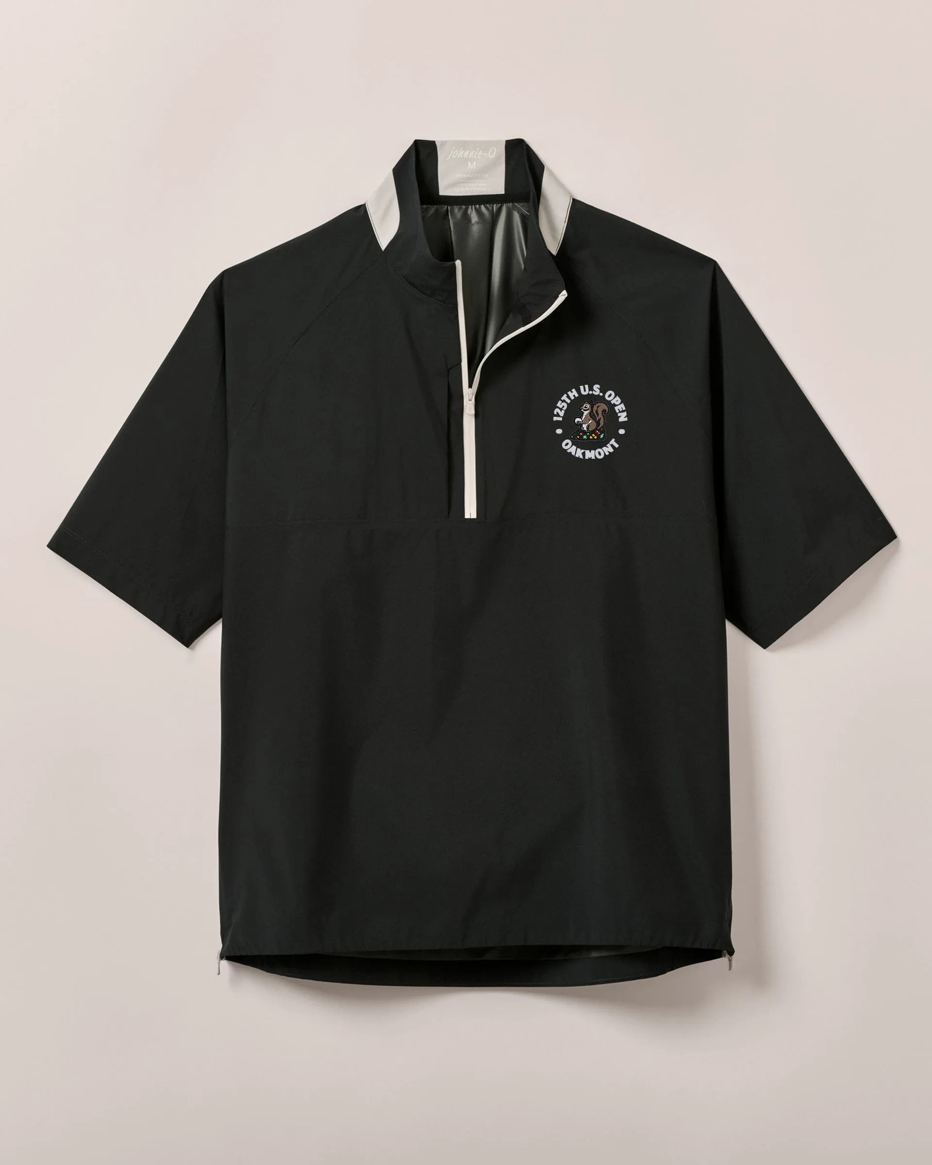 125th U.S. Open Stealth Stowable Short Sleeve Rain Jacket