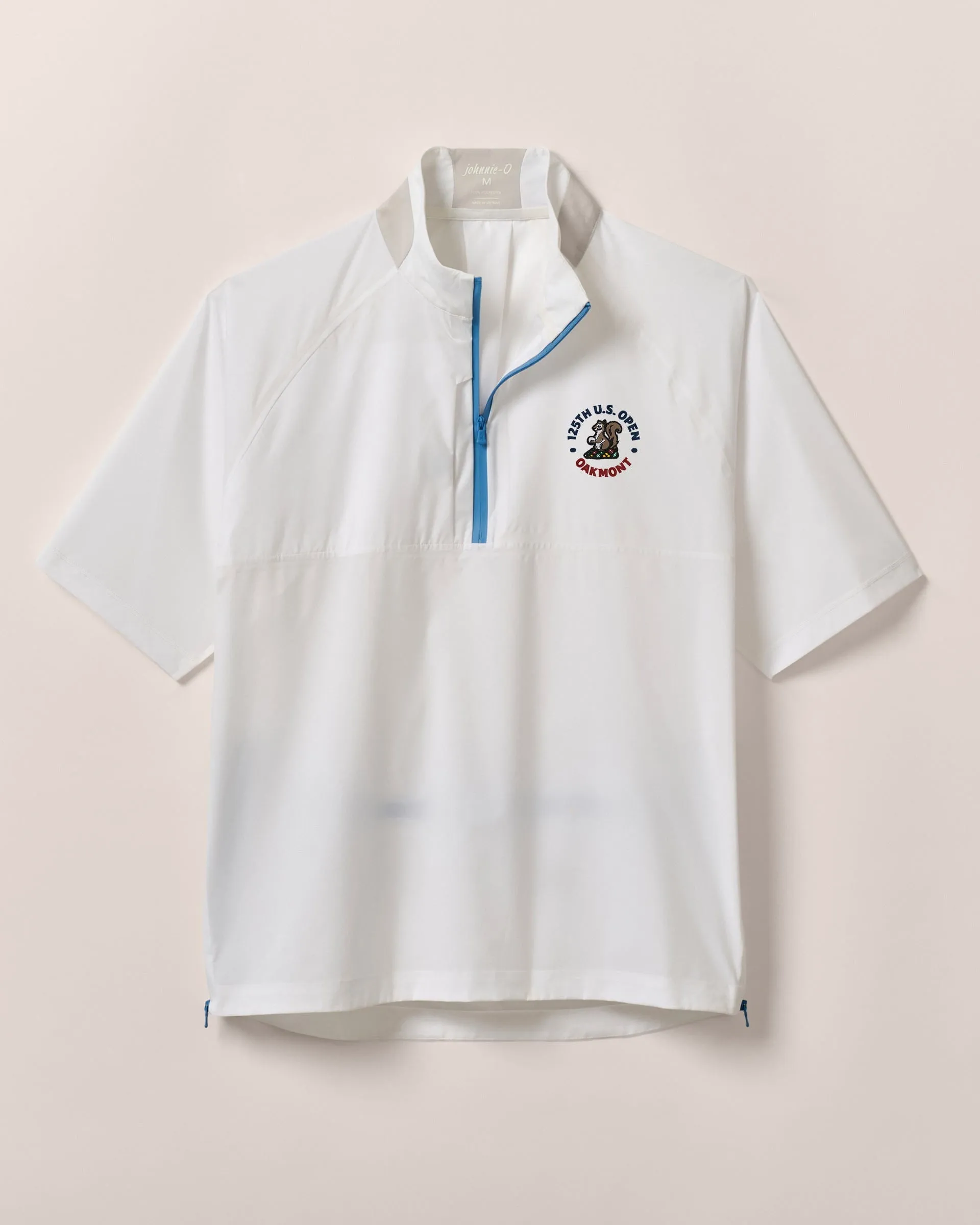 125th U.S. Open Stealth Stowable Short Sleeve Rain Jacket