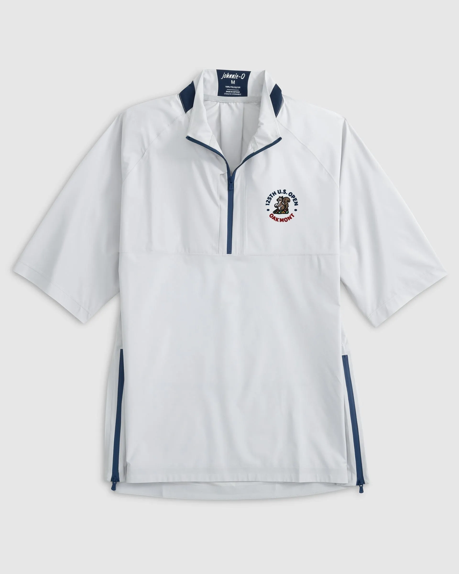 125th U.S. Open Stealth Stowable Short Sleeve Rain Jacket