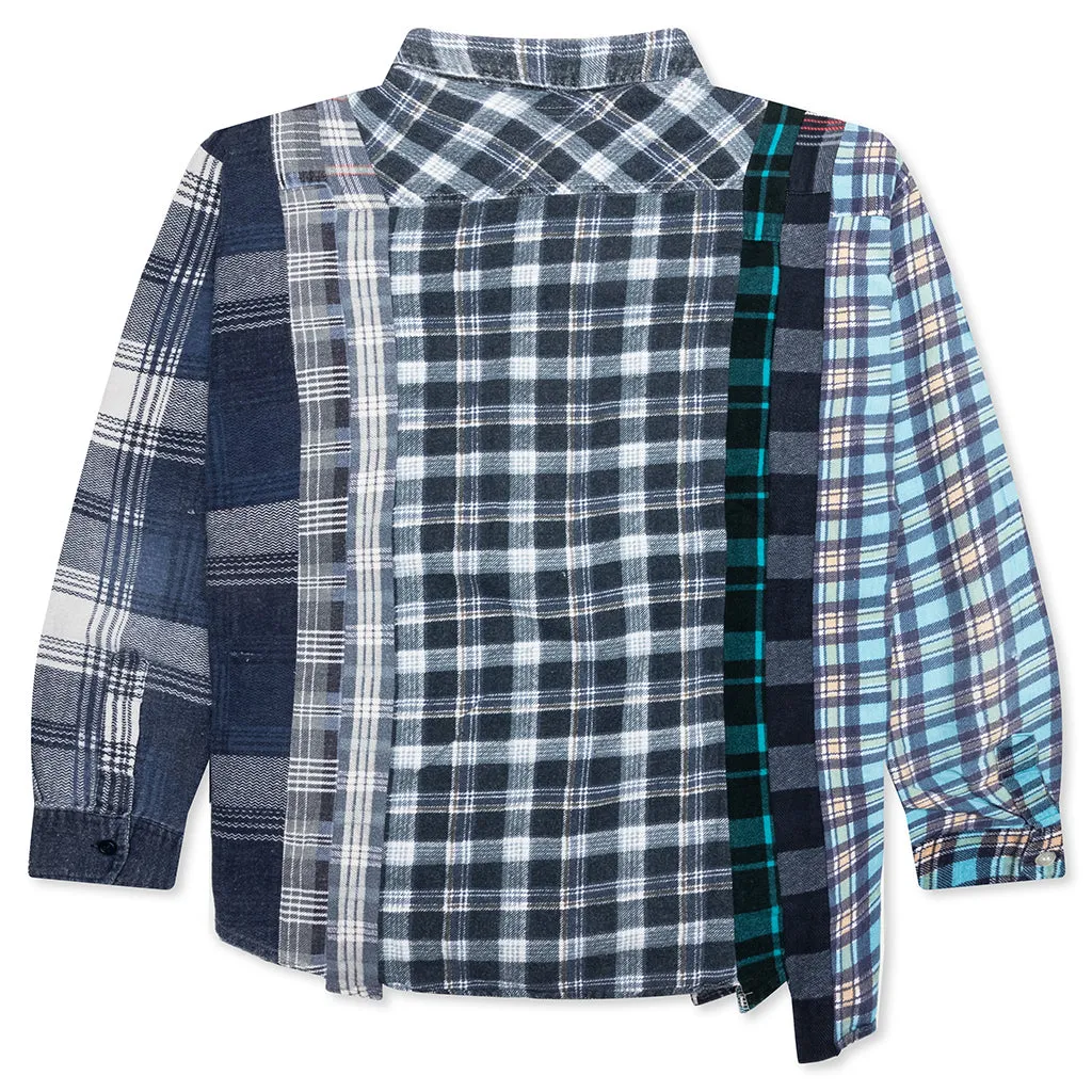 7 Cuts Flannel Shirt - Assorted