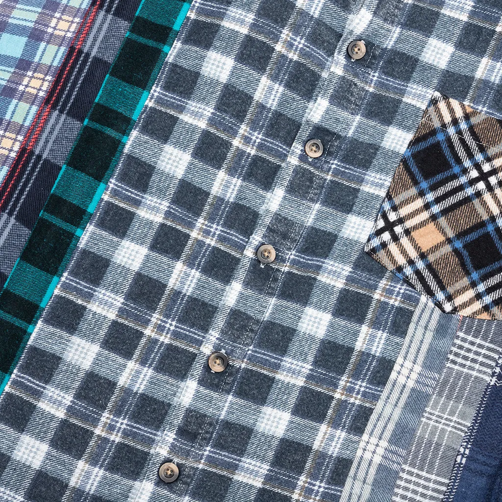 7 Cuts Flannel Shirt - Assorted