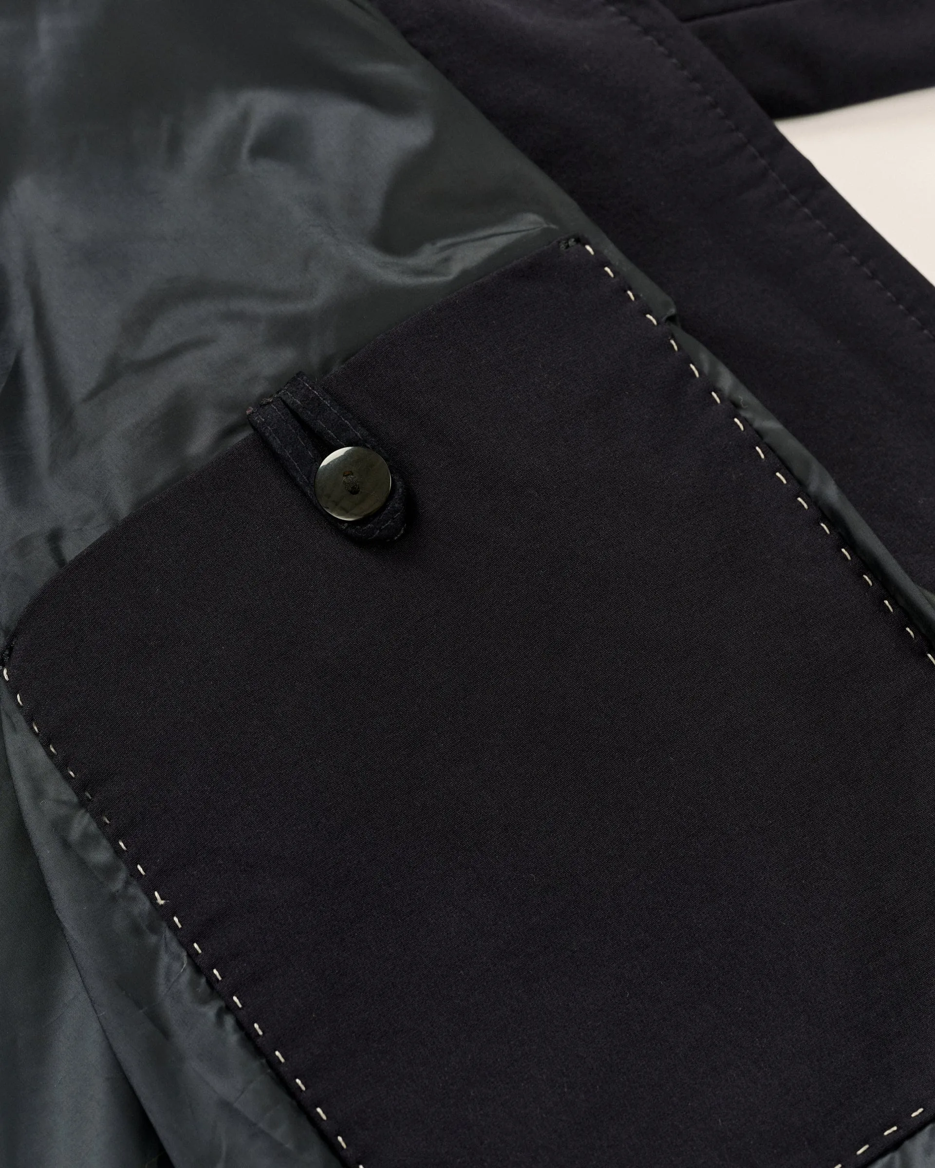 Agnelli Suede Mixed Media Jacket