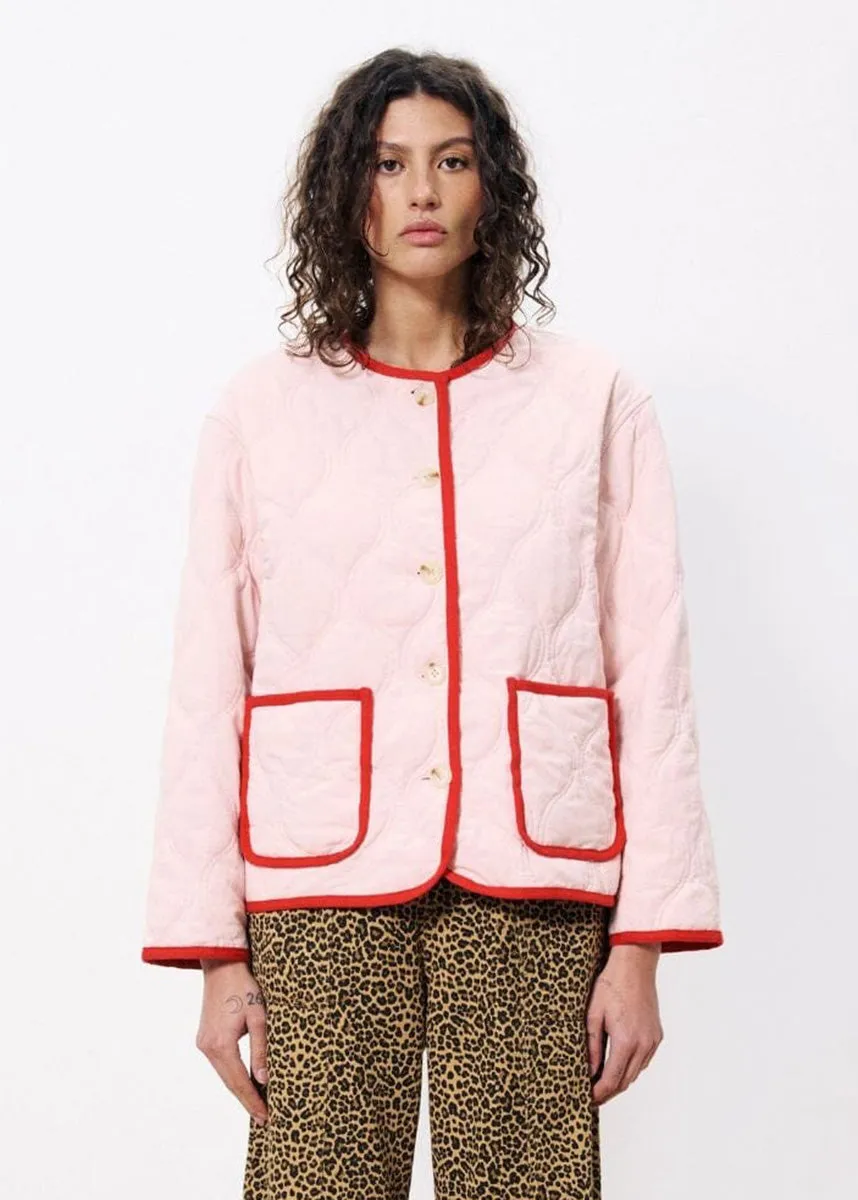 Alezia Quilted Jacket - Rouge