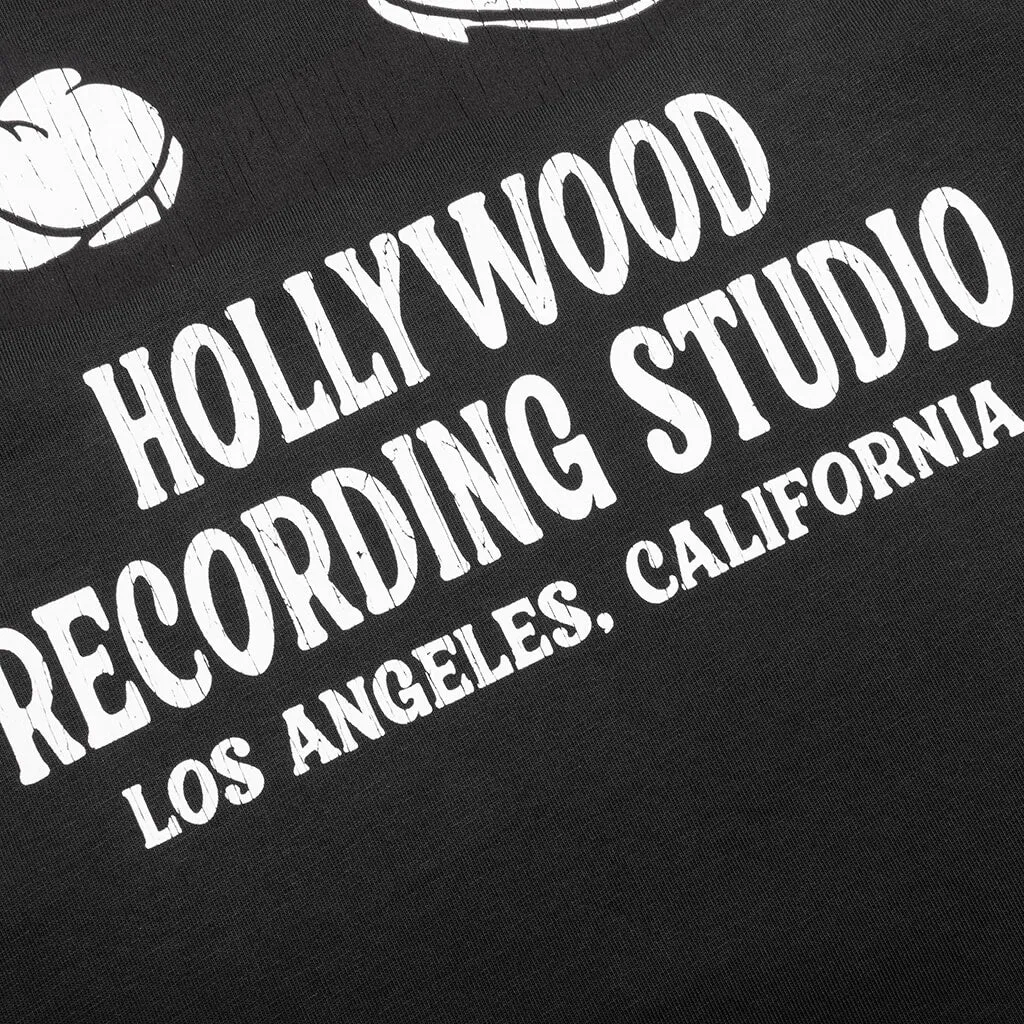 Amiri Music Record Tee - Black