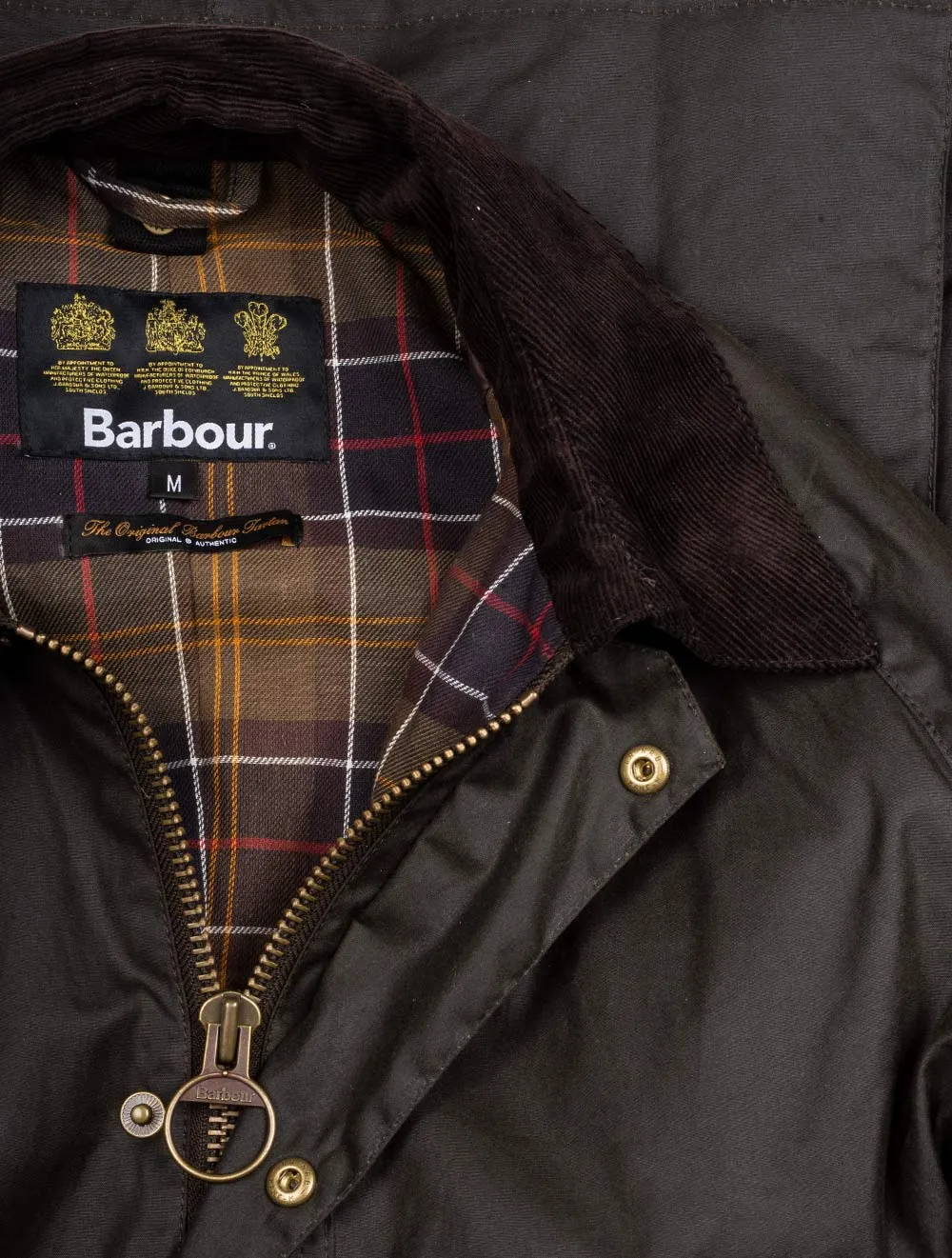 Ashby Wax Jacket Olive