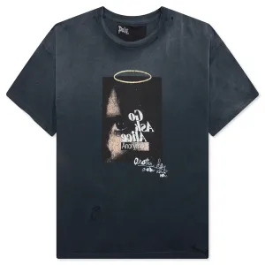Ask Alice Tee - Vintage Black
