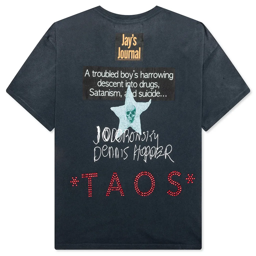 Ask Alice Tee - Vintage Black