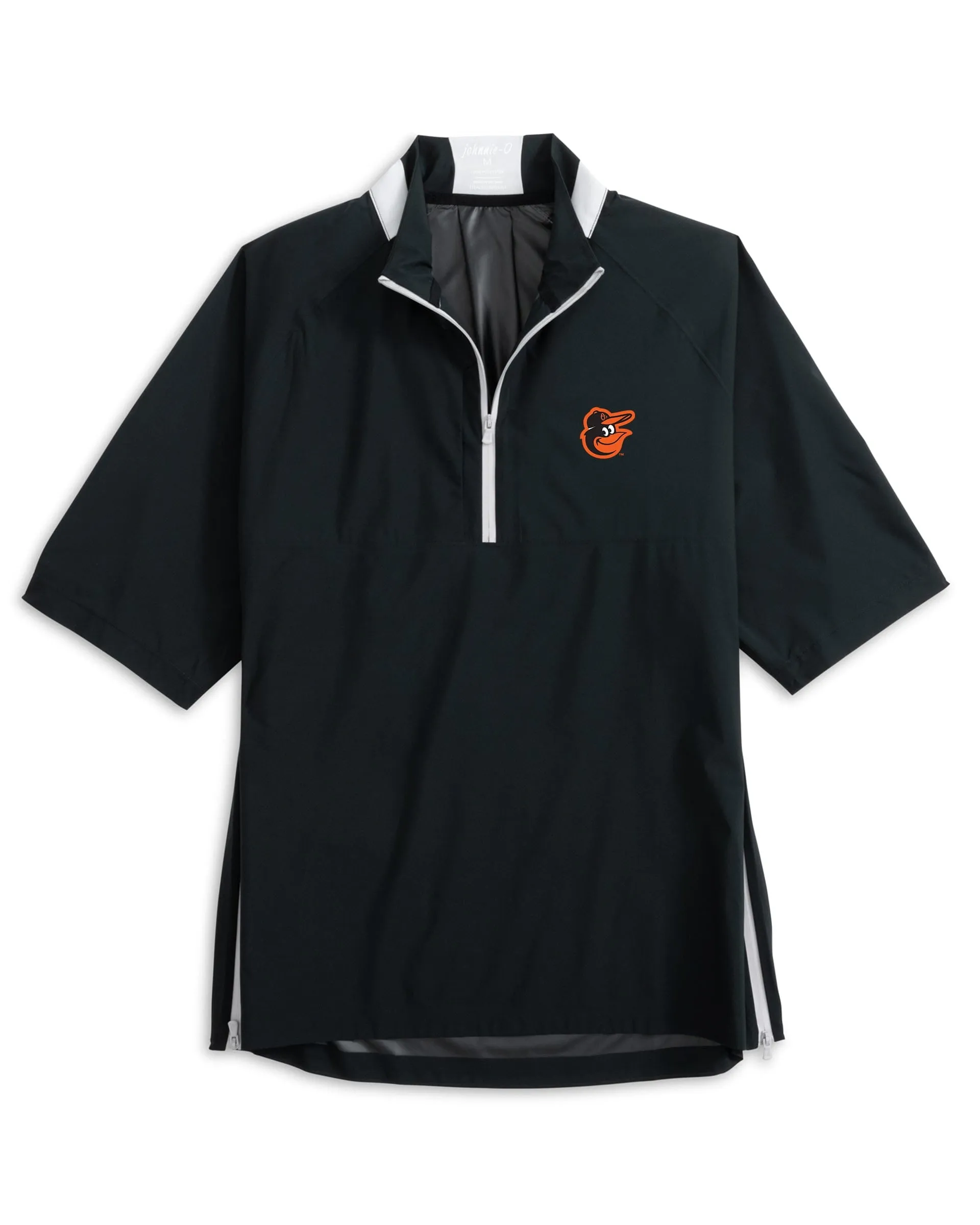 Baltimore Orioles Stealth Stowable Short Sleeve Rain Jacket - O Logo