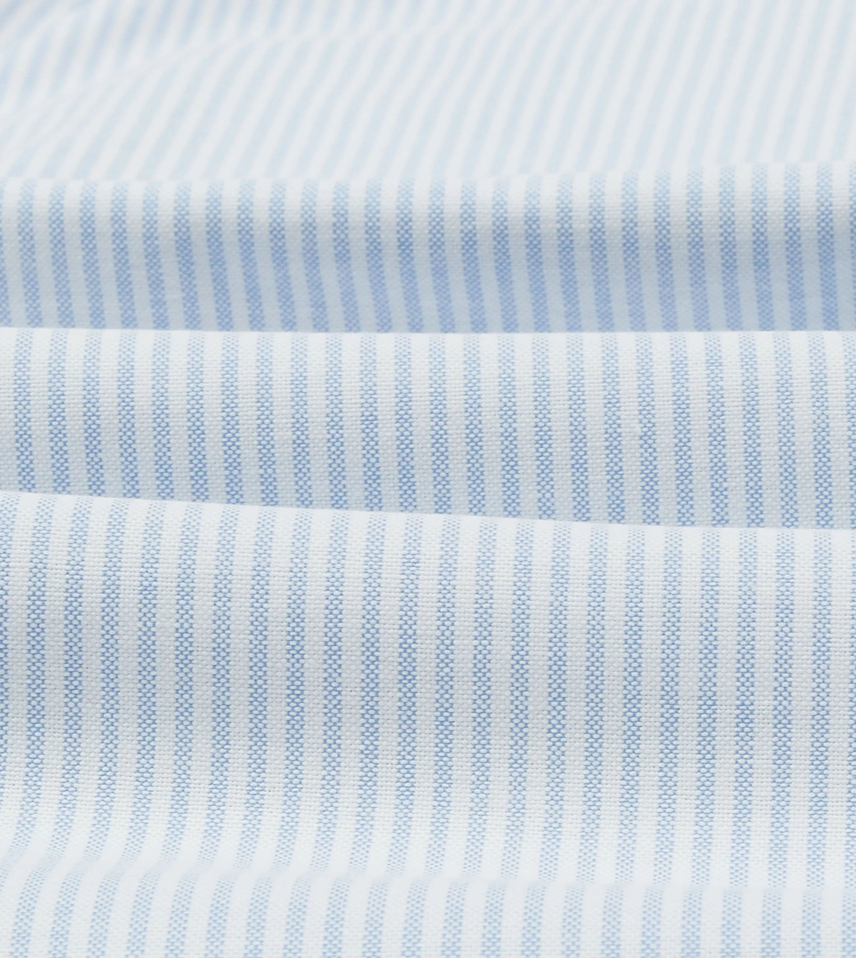 Blue Oxford Cloth Long Point Collar Work Shirt
