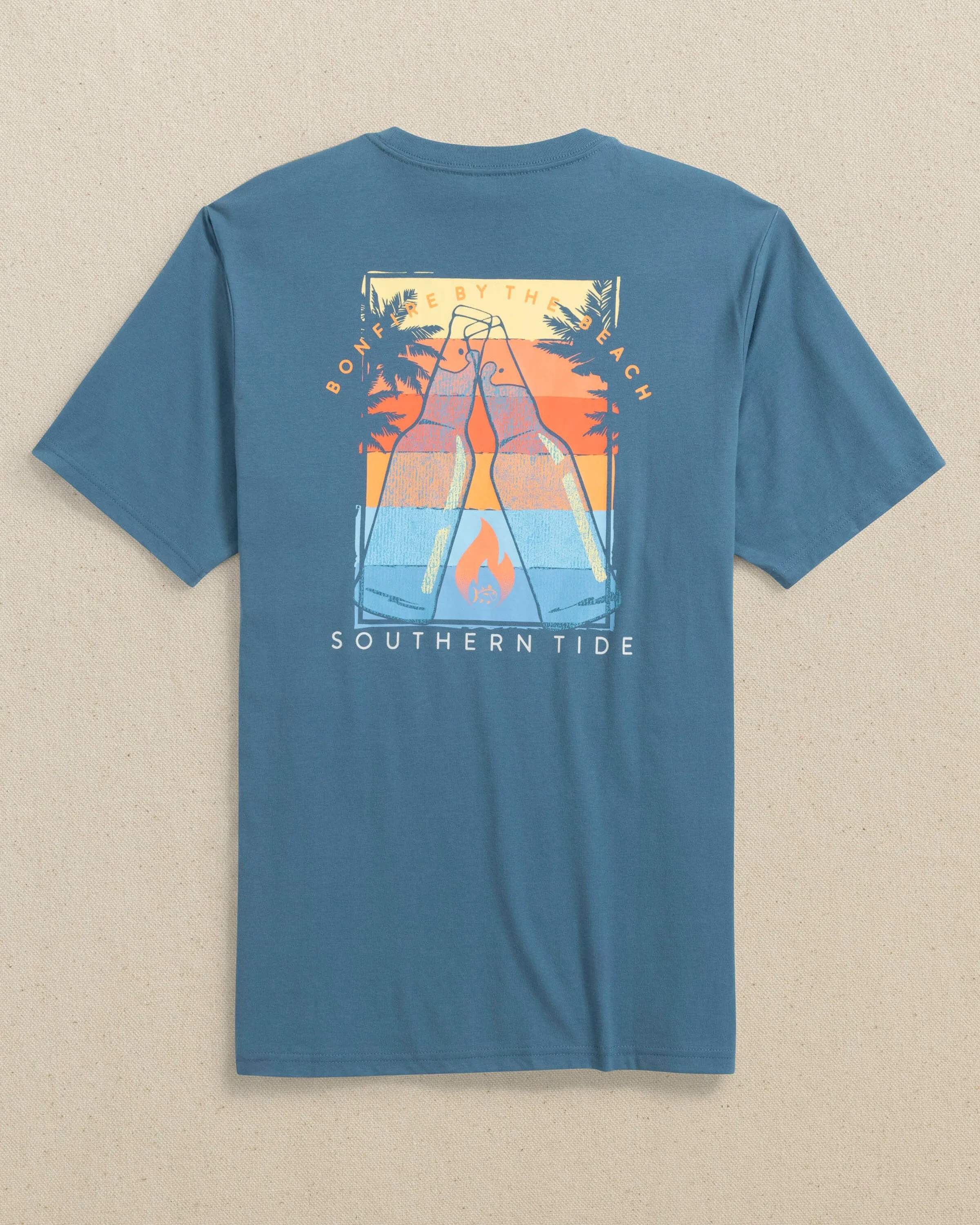 Bonfire By The Beach Short Sleeve T-Shirt
