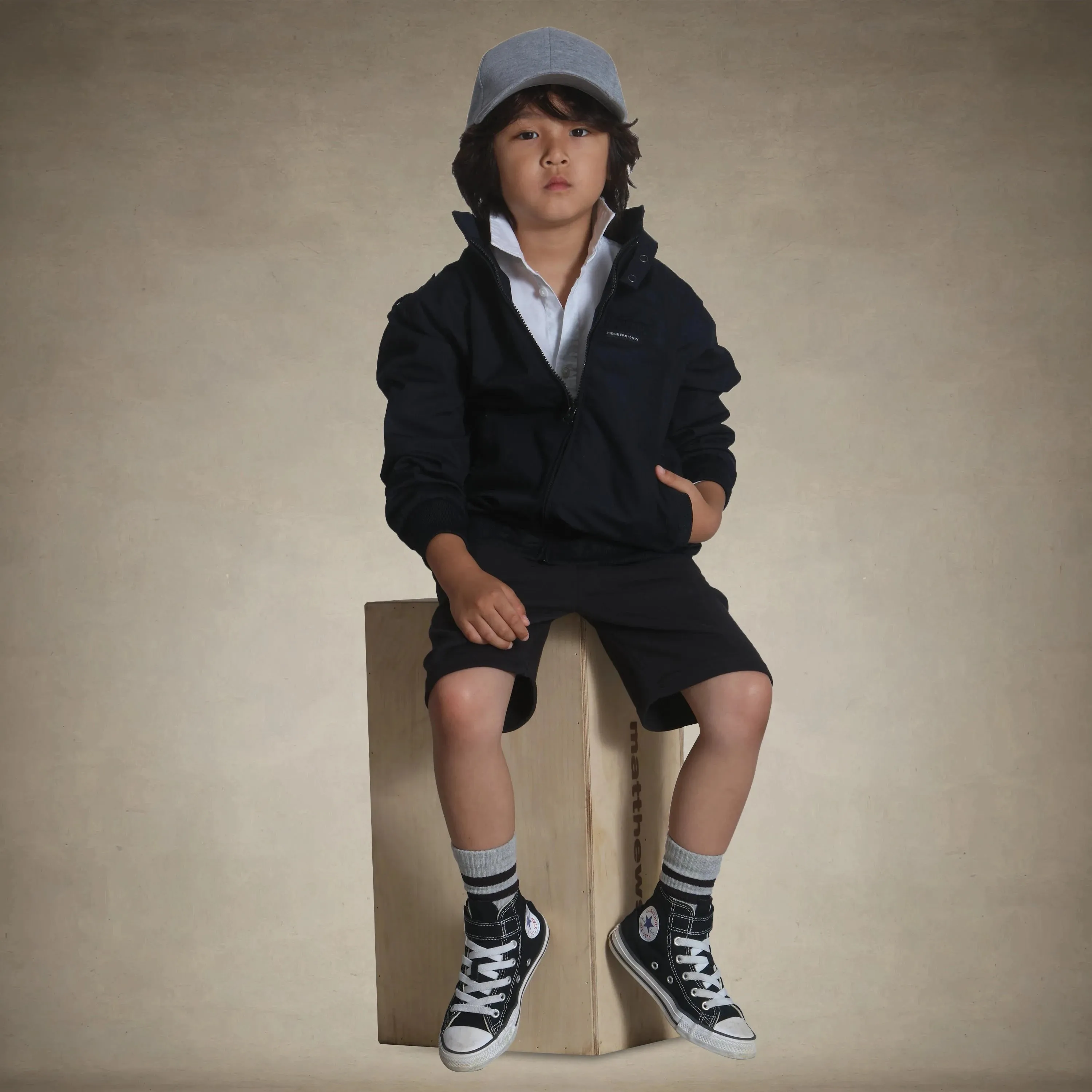 Boy's Iconic Racer Jacket