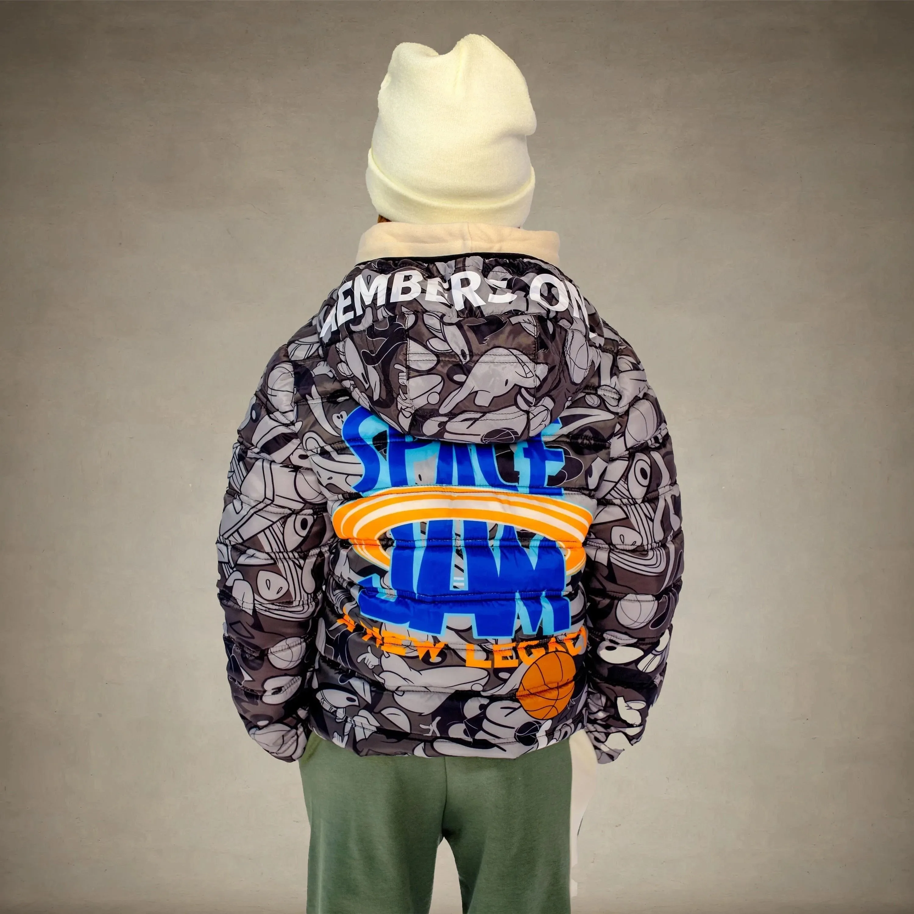 Boy's Packable Tune Squad Midweight Jacket - FINAL SALE