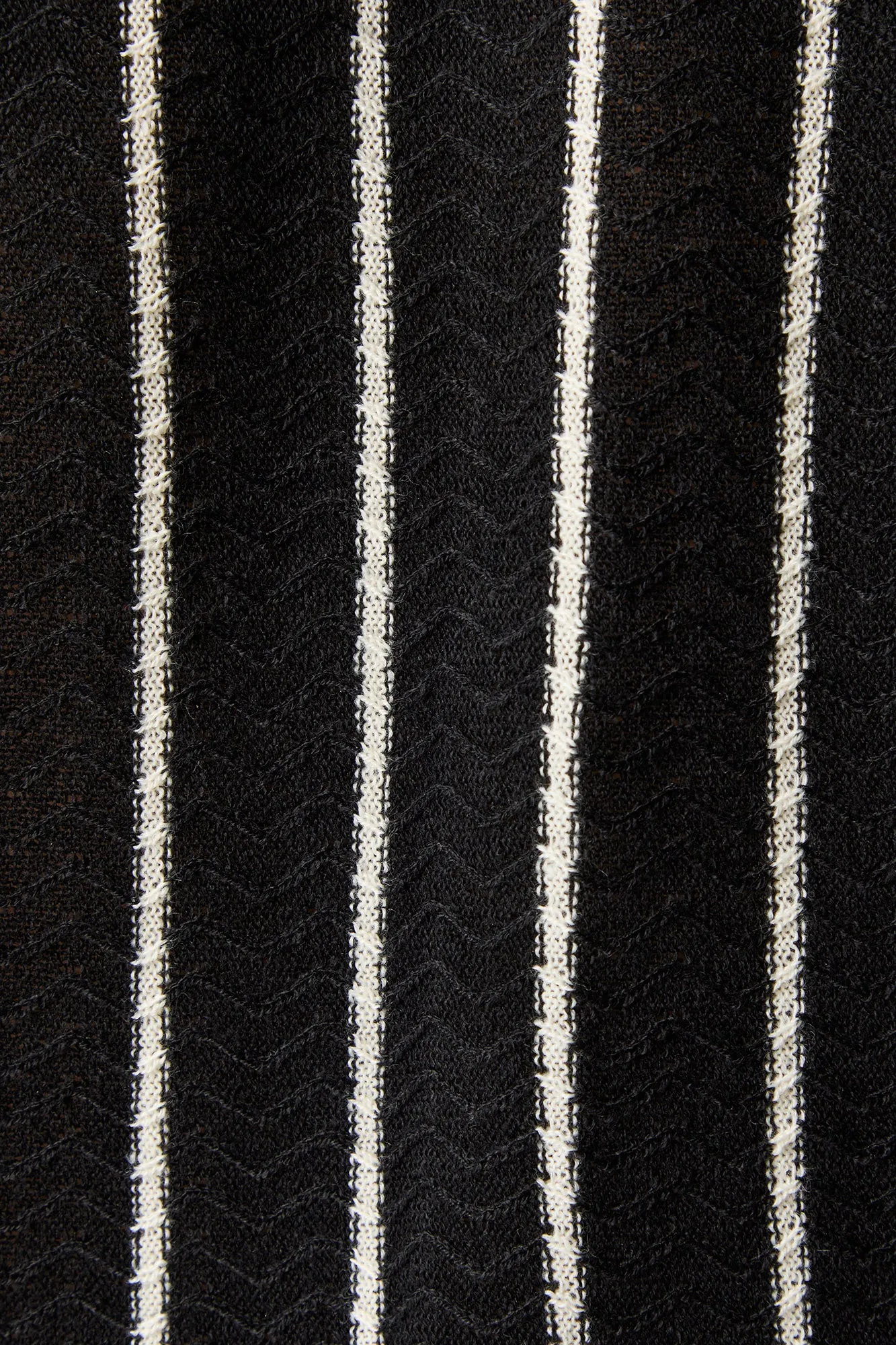 Cardigan en tricot rayé