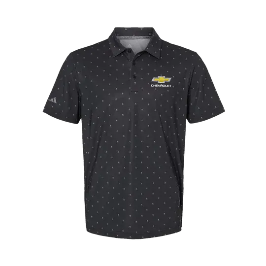 Chevrolet Men's Pine Tree Adidas Polo