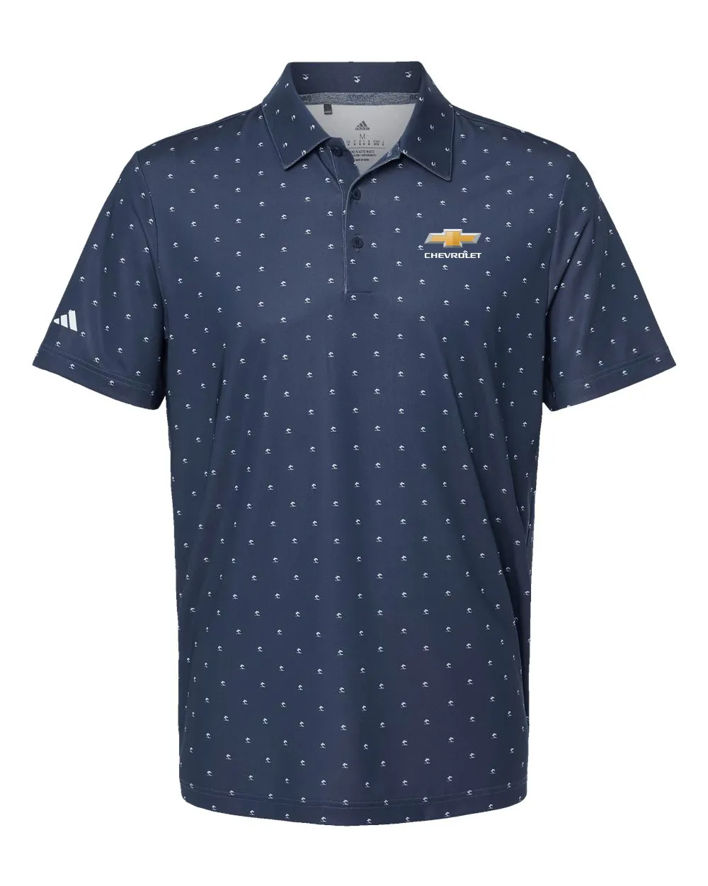 Chevrolet Men's Pine Tree Adidas Polo