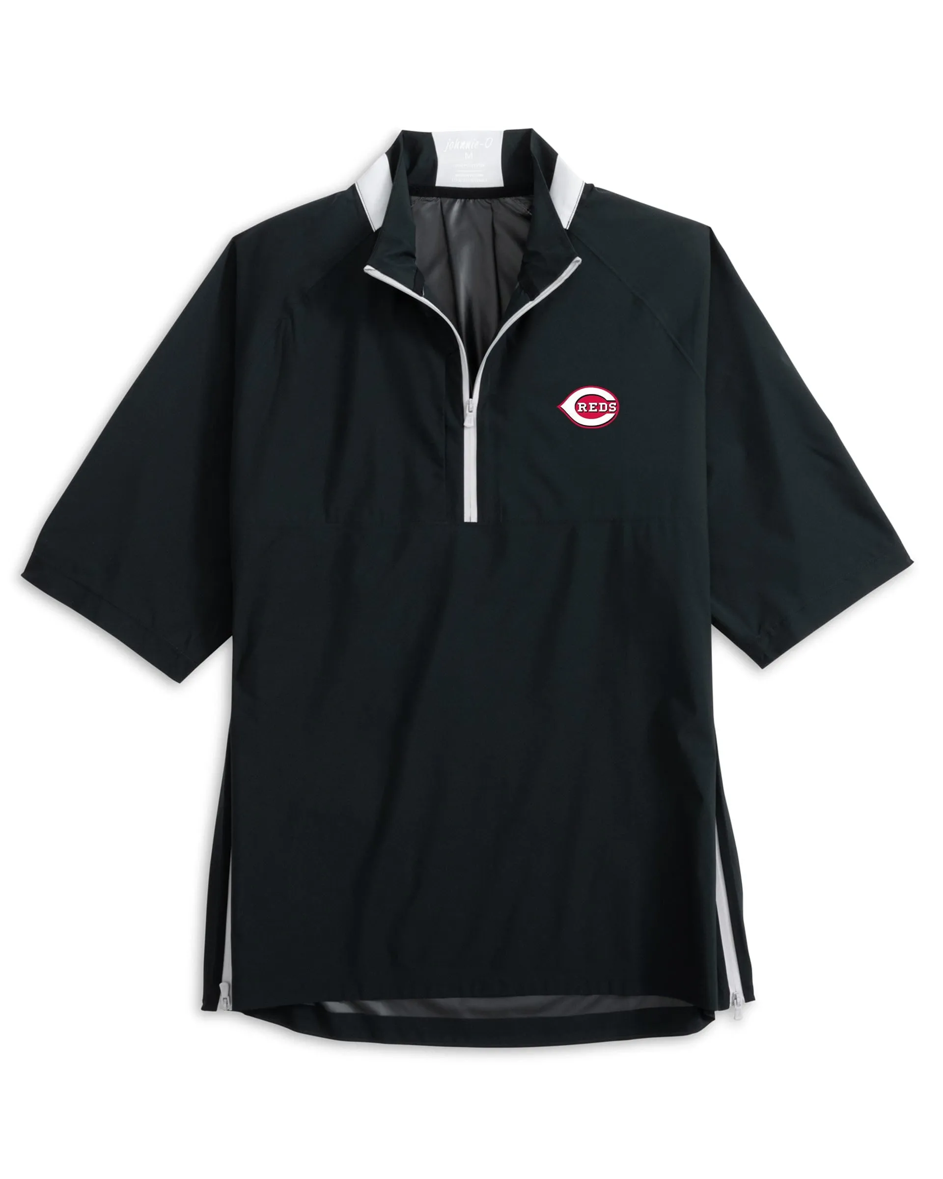Cincinnati Reds Stealth Stowable Short Sleeve Rain Jacket