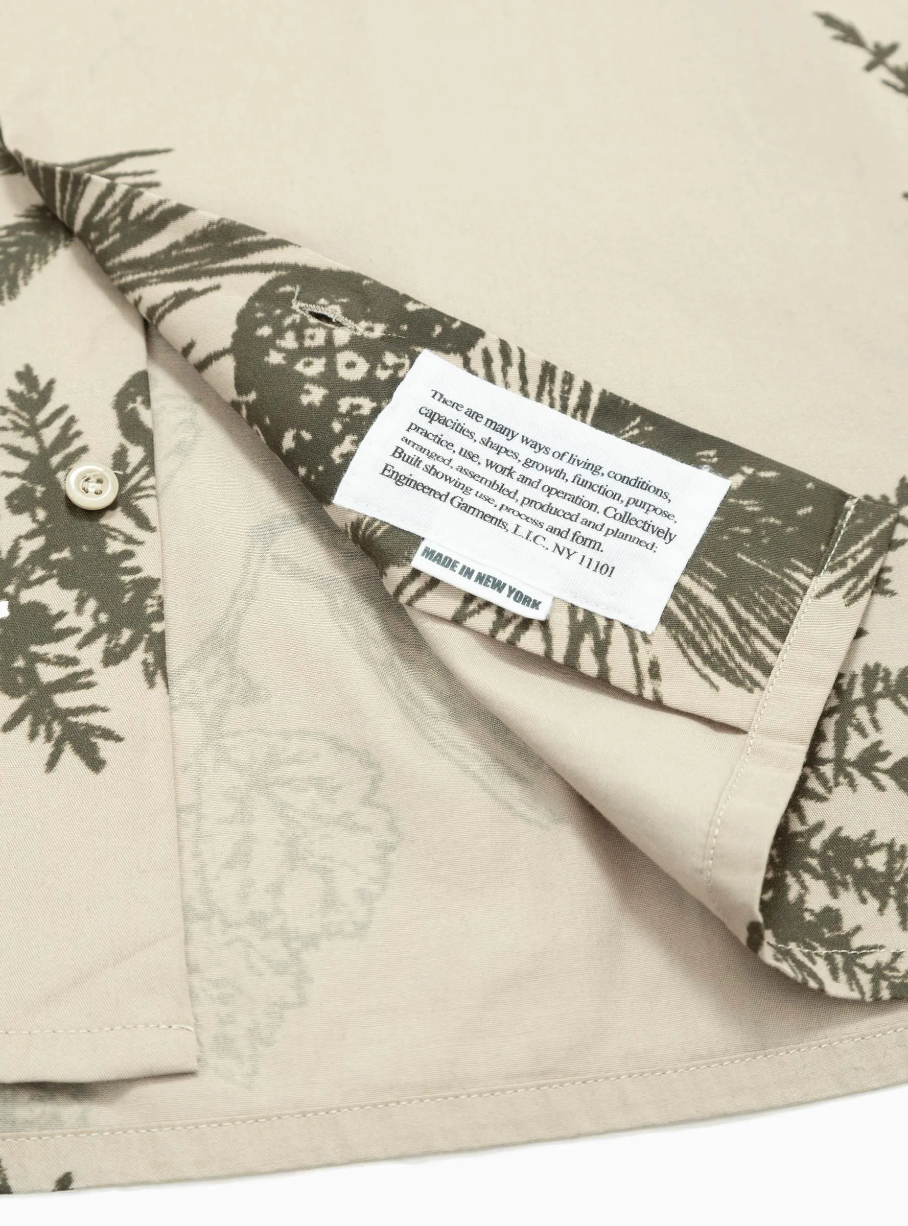 Classic Shirt Khaki Pinecone