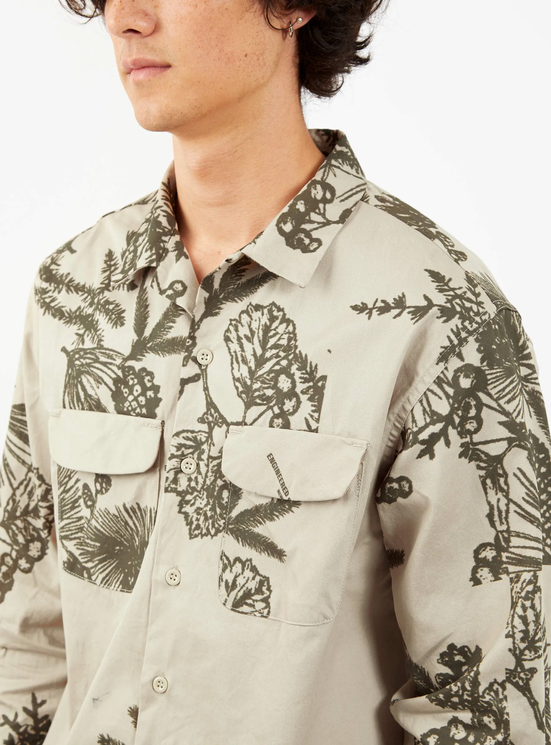Classic Shirt Khaki Pinecone