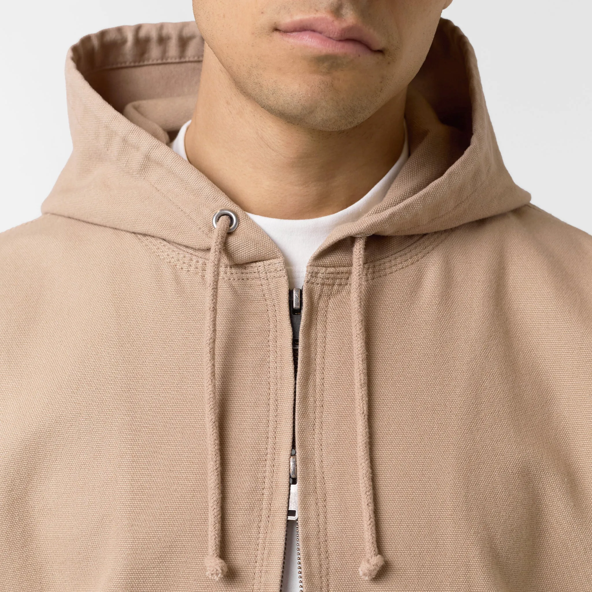 Core Canvas Jacket | Light Brown