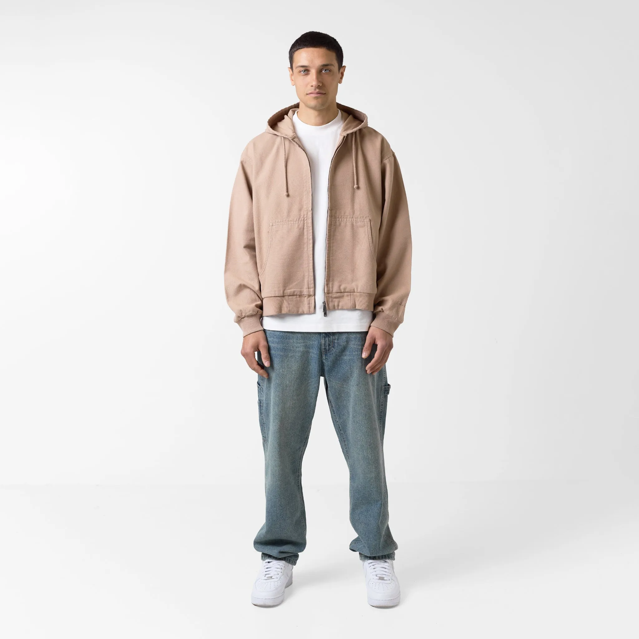 Core Canvas Jacket | Light Brown