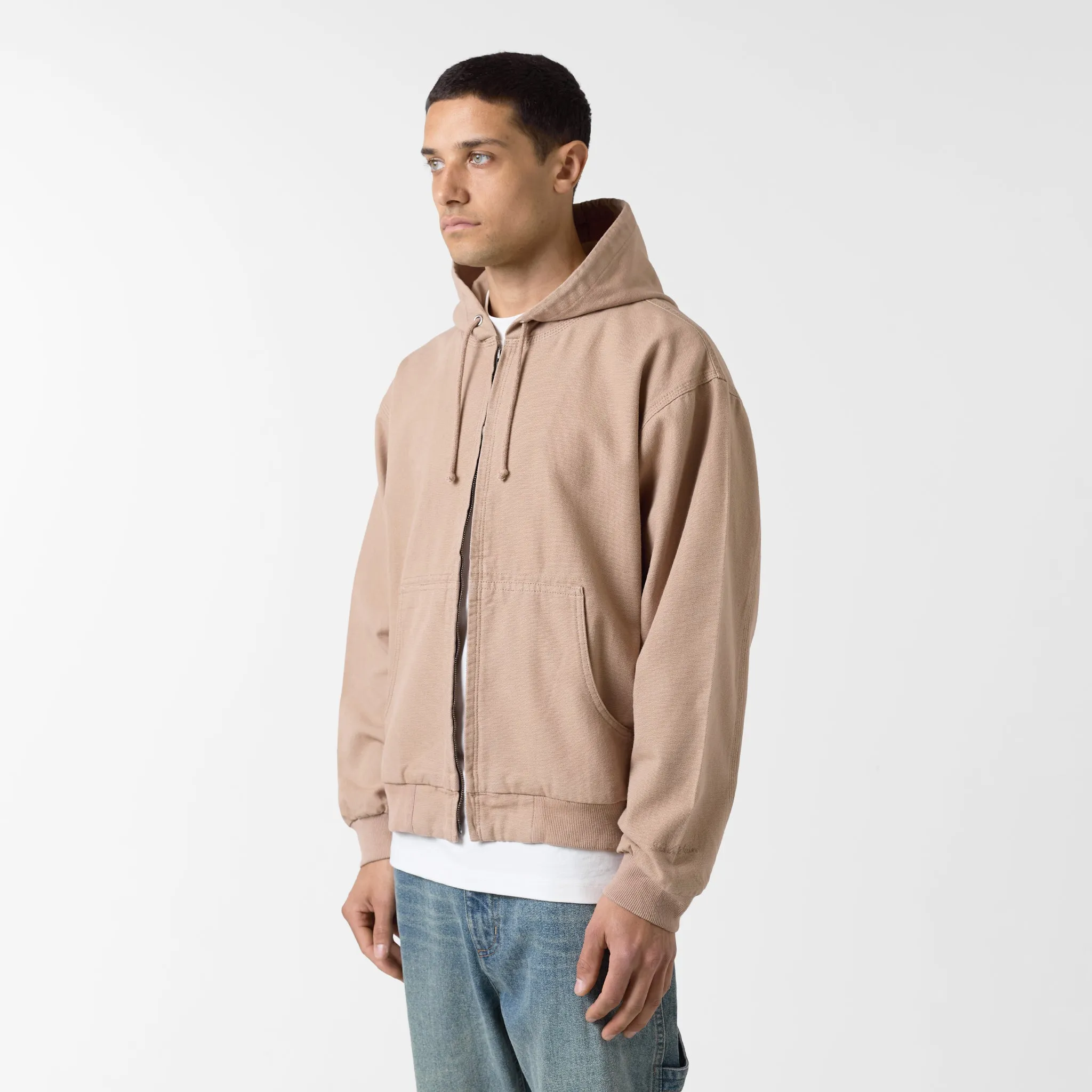 Core Canvas Jacket | Light Brown