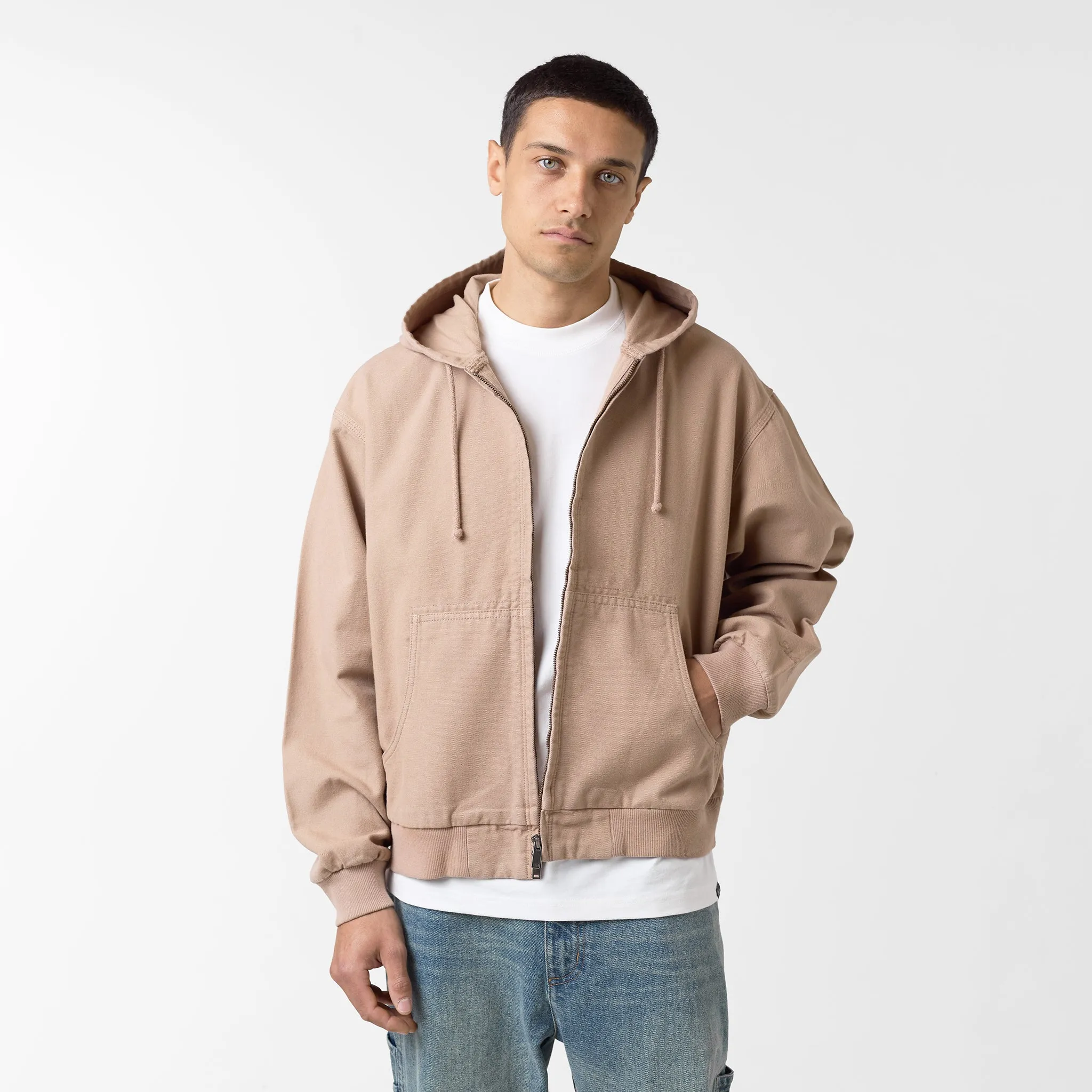 Core Canvas Jacket | Light Brown