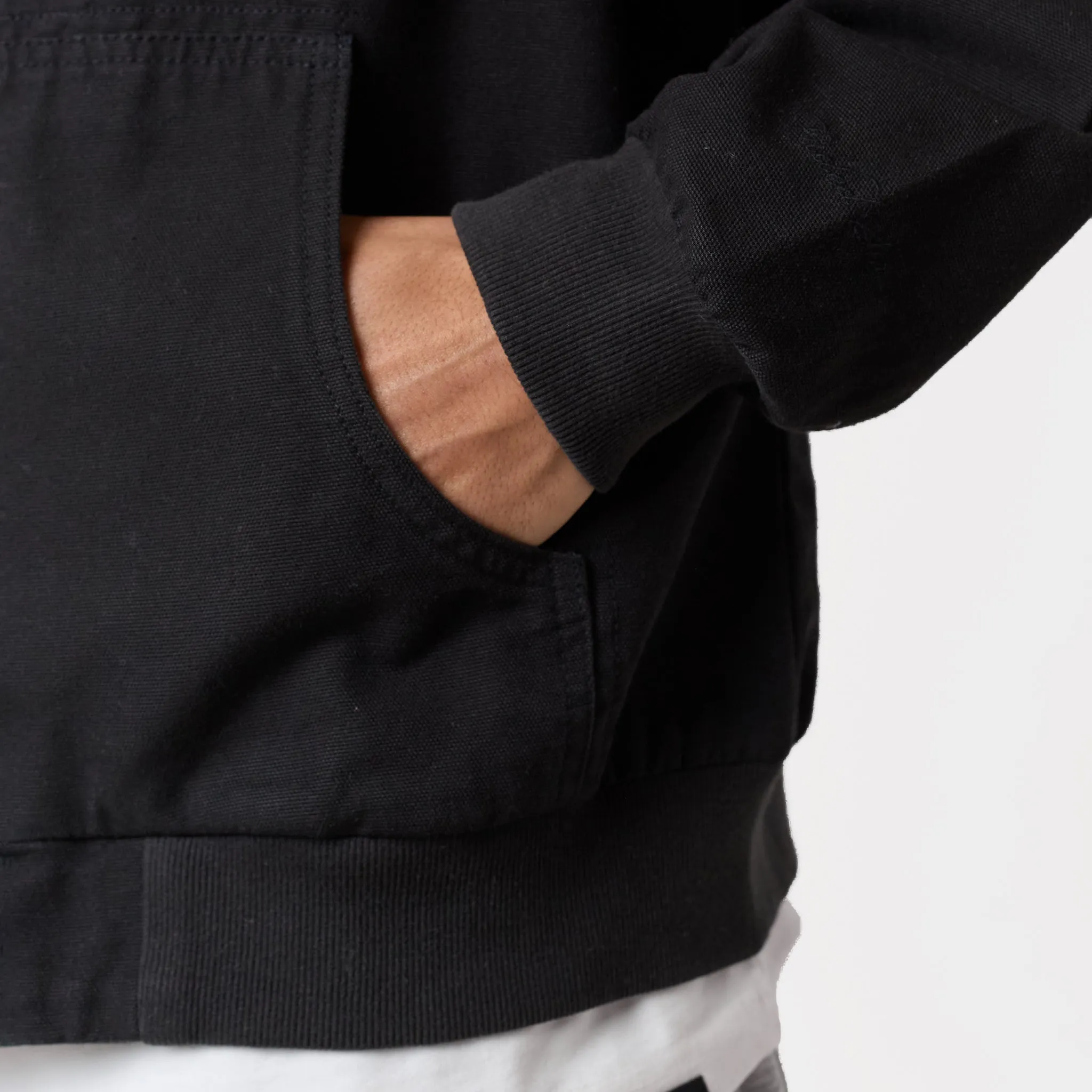 Core Canvas Jacket | Washed Black