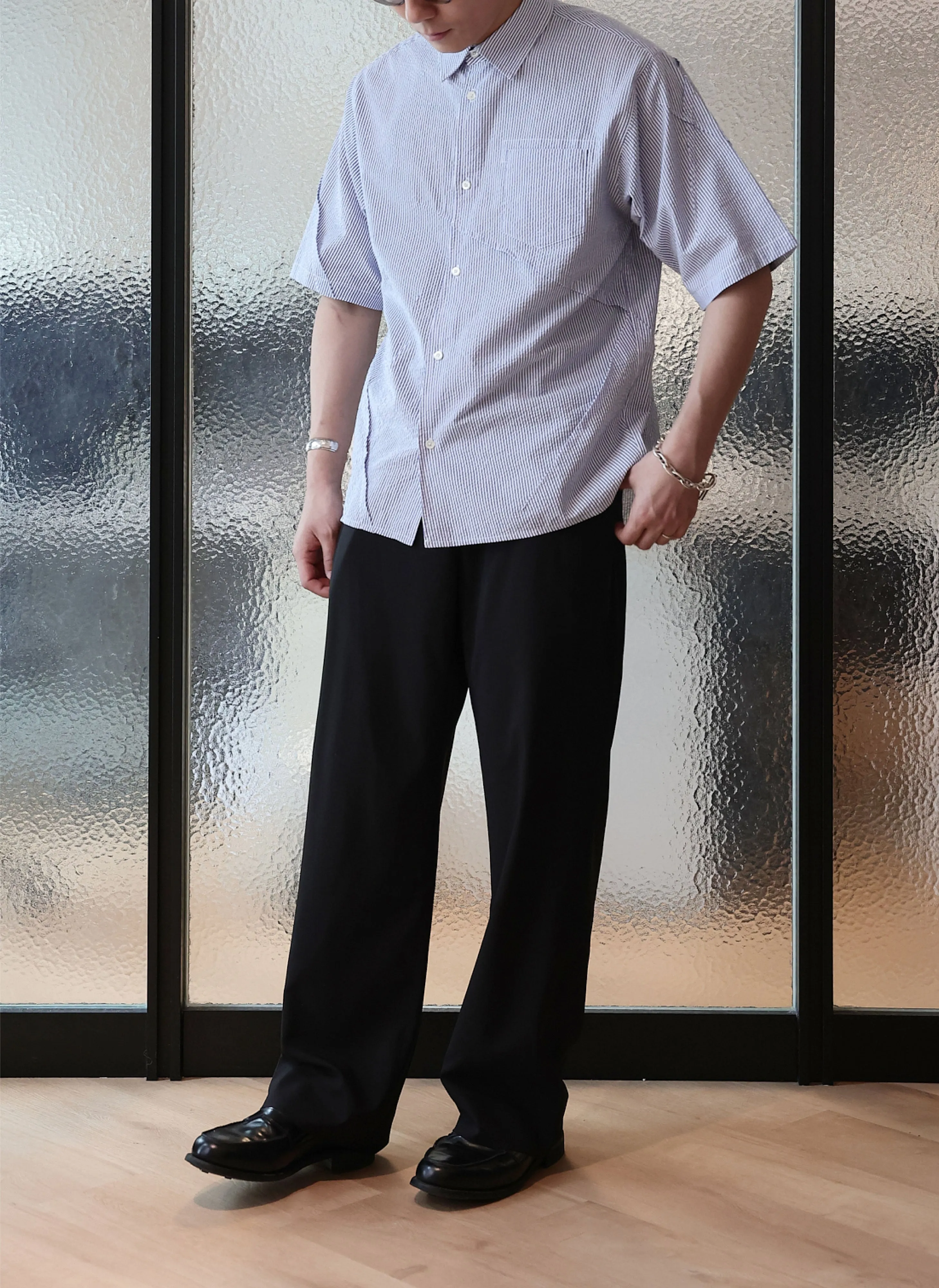 Cotton Spandex Short Sleeve Shirt