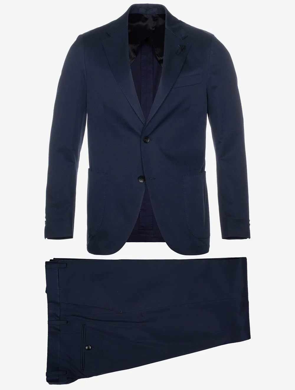 Cotton Special Line Suit Navy