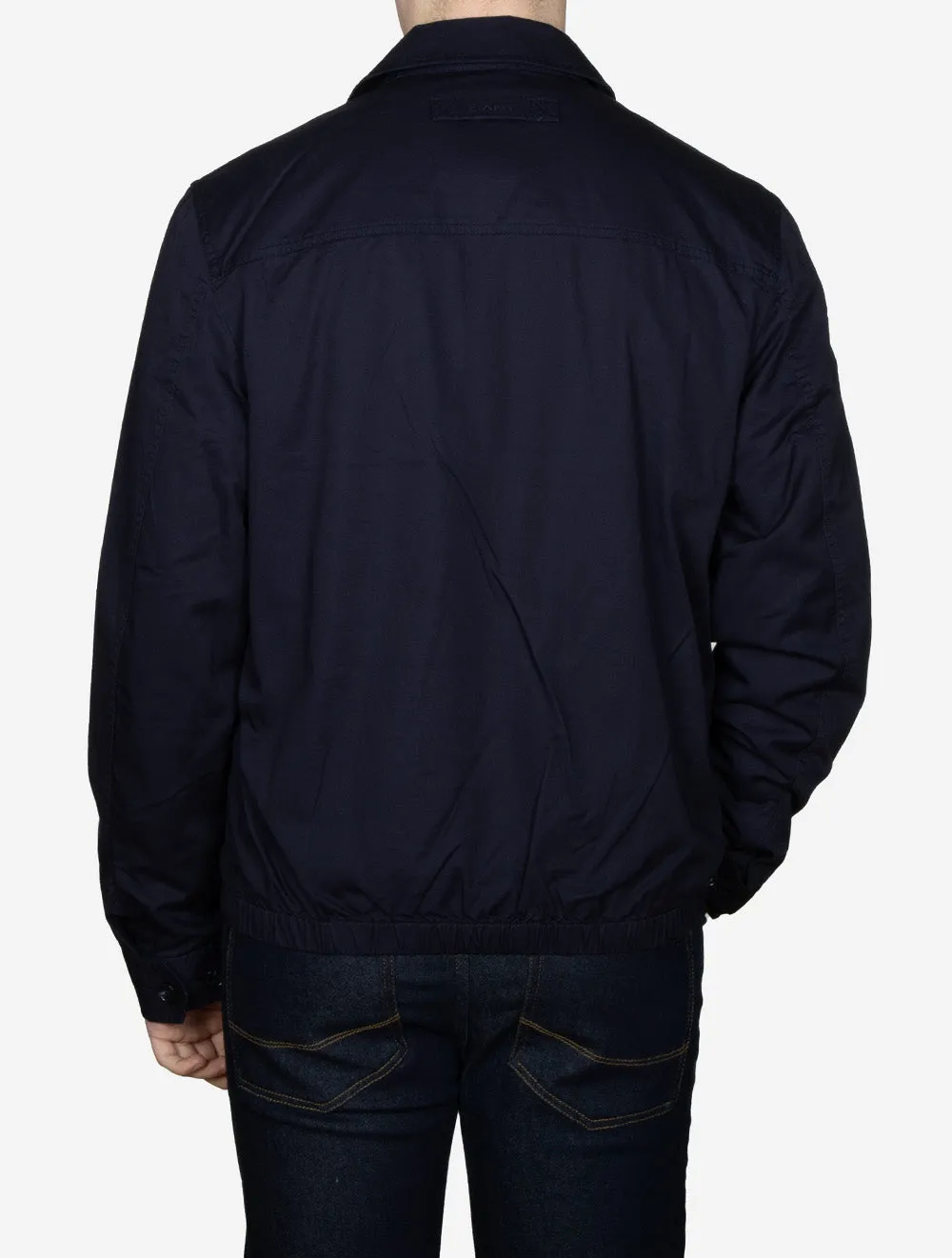 Cotton Windcheater Jacket Evening Blue