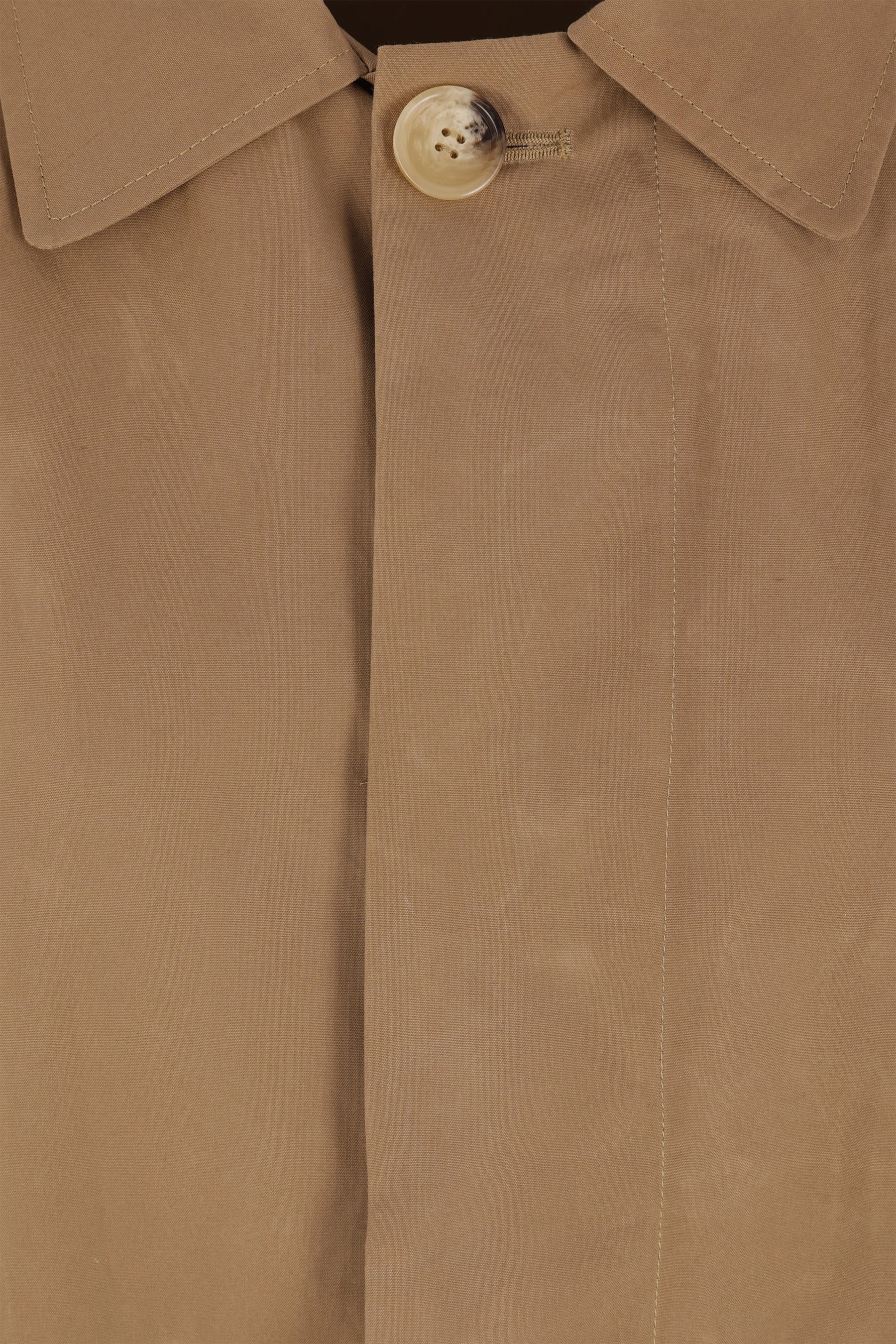 cotton trench coat with Daisy embroidery