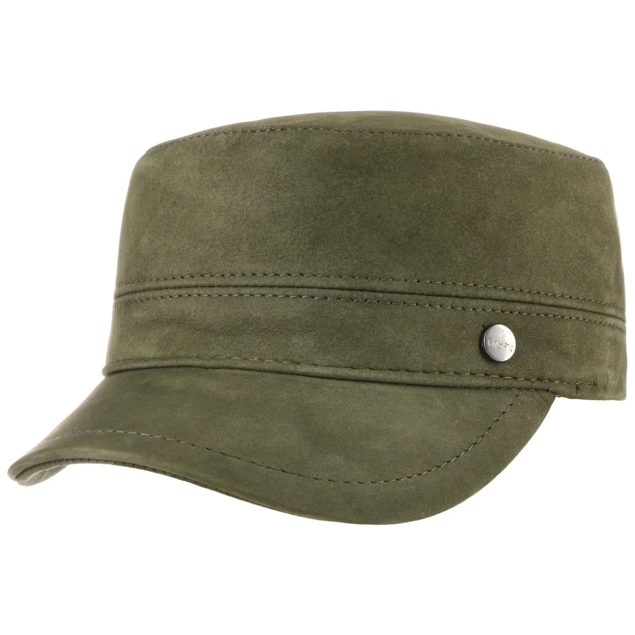 Cubano Leather Army Cap by Lierys