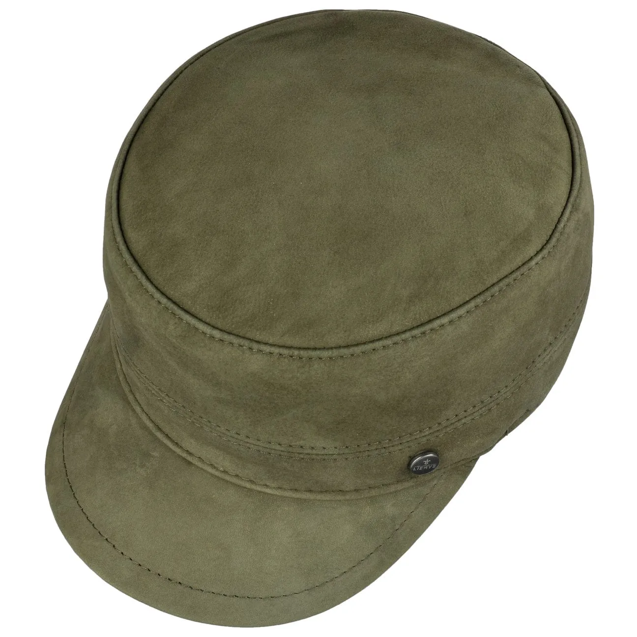 Cubano Leather Army Cap by Lierys