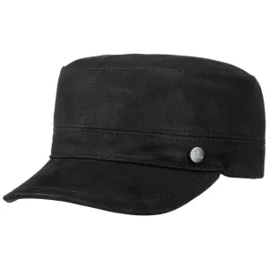 Cubano Leather Army Cap by Lierys
