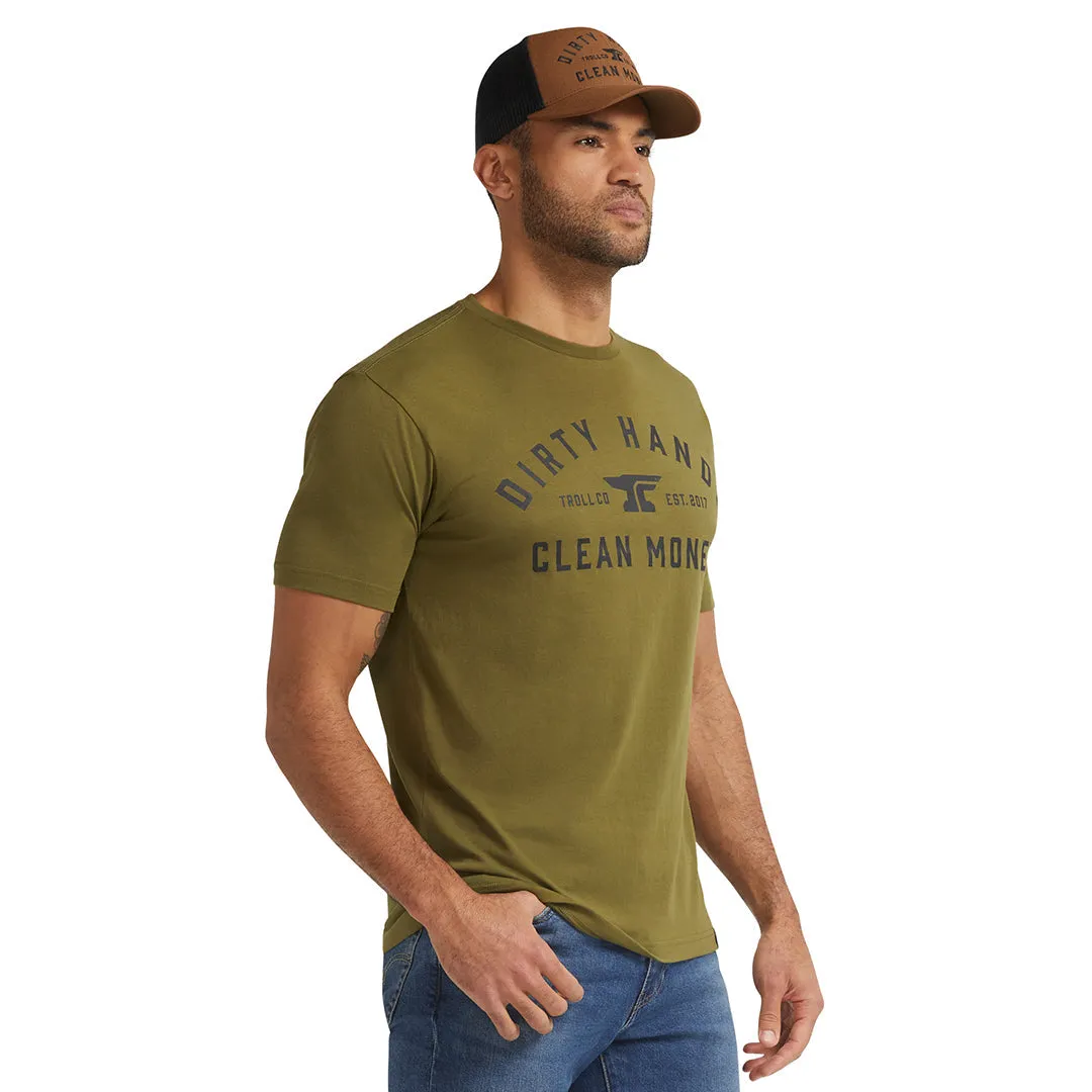 DHCM Classic Tee: Military Green
