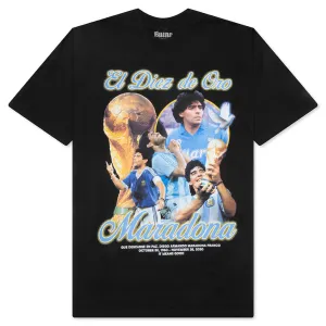 Diego Maradona Tee - Black