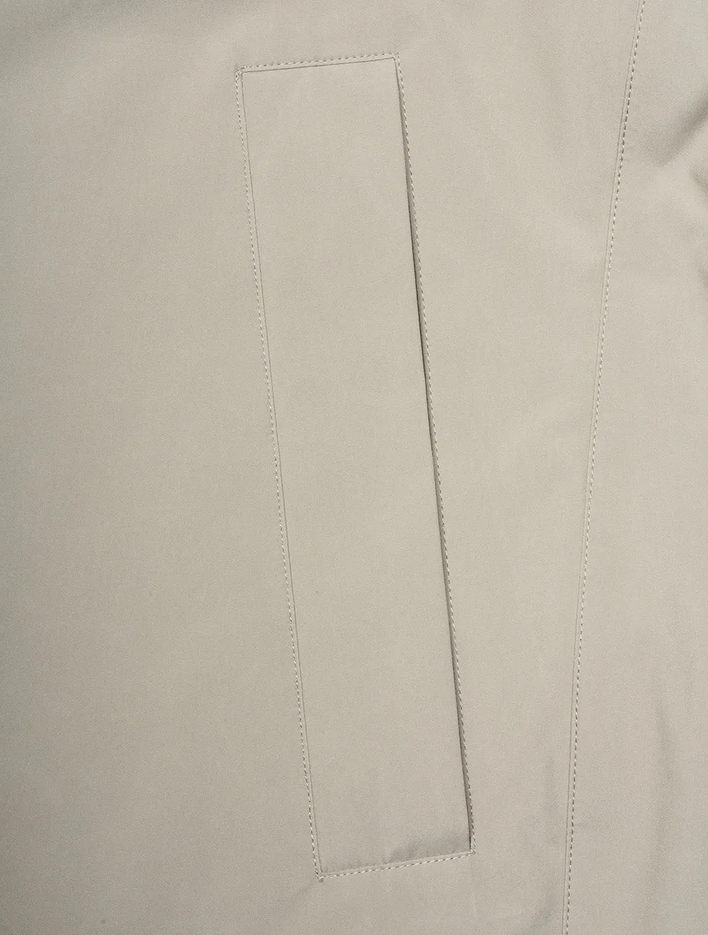 Double Breasted Light Rain Jacket Taupe