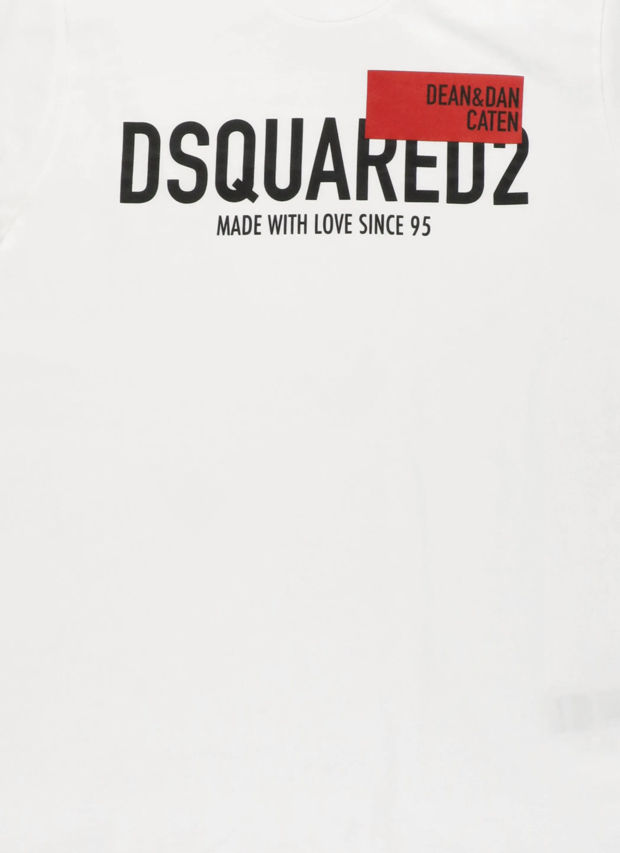 Dsquared2 Kids Logo Printed Crewneck T-Shirt