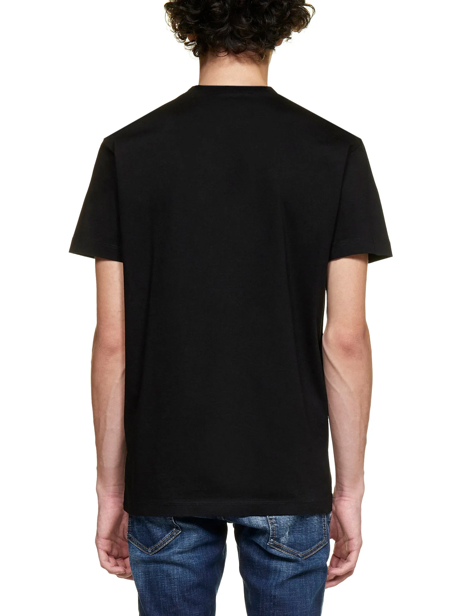 Dsquared2 Maple Leaf Logo Printed T-Shirt