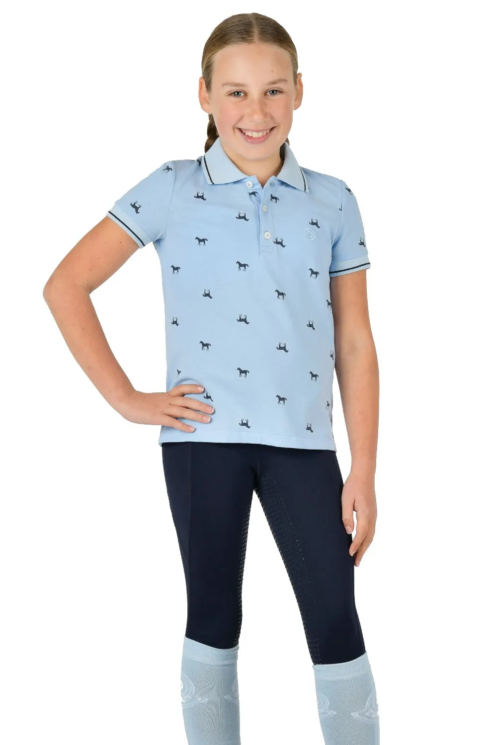 Dublin Kids Elyse Short Sleeve Polo