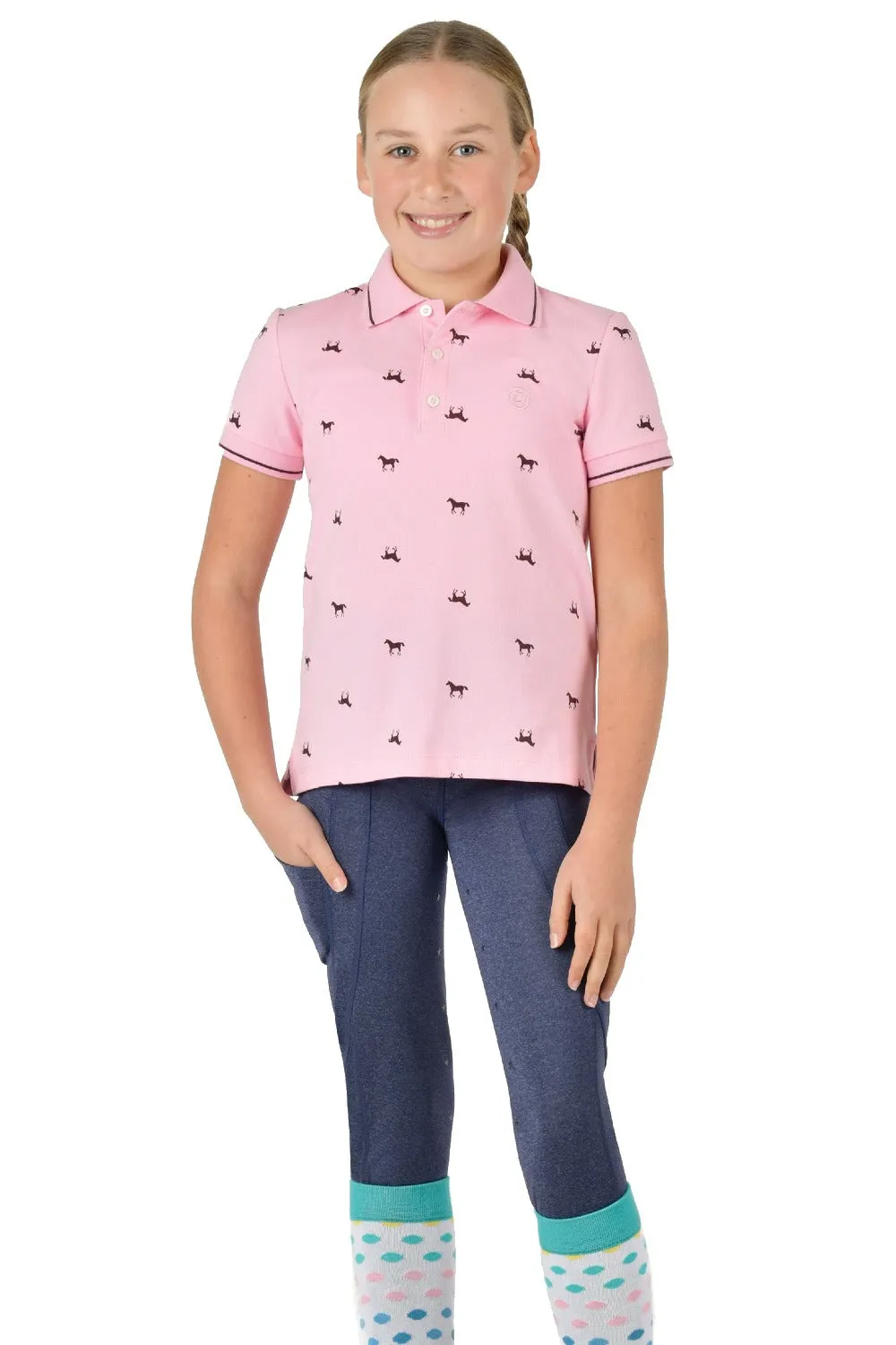 Dublin Kids Elyse Short Sleeve Polo
