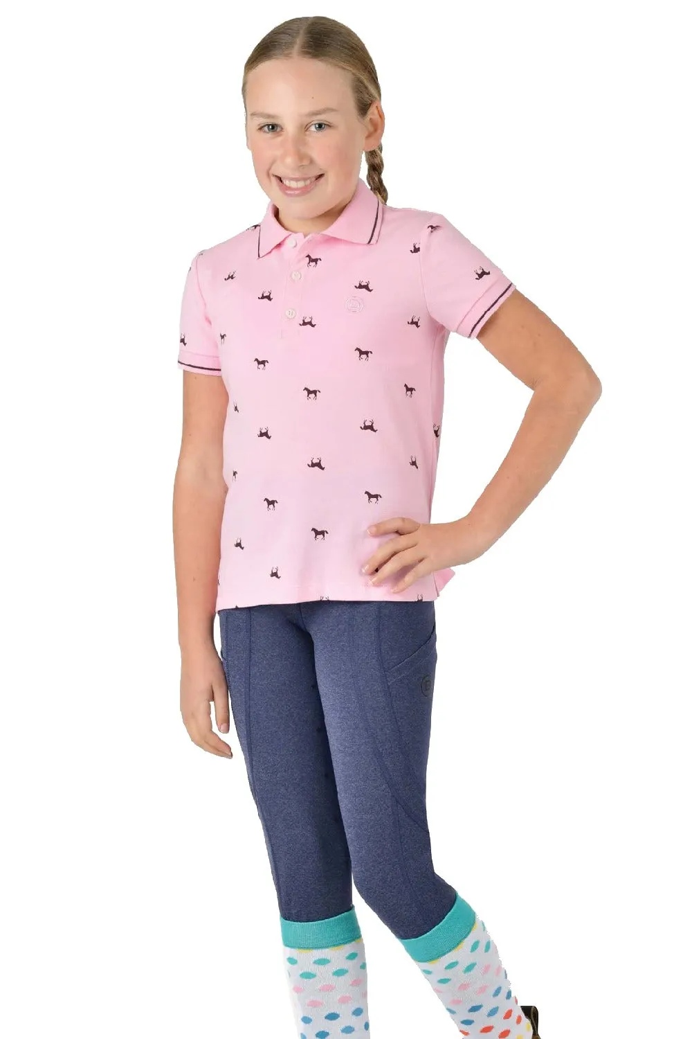 Dublin Kids Elyse Short Sleeve Polo