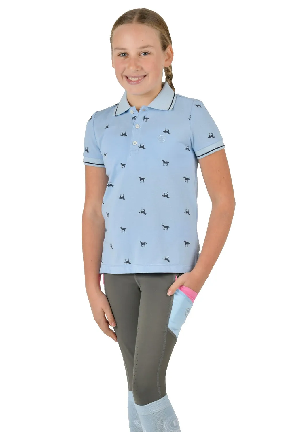 Dublin Kids Elyse Short Sleeve Polo