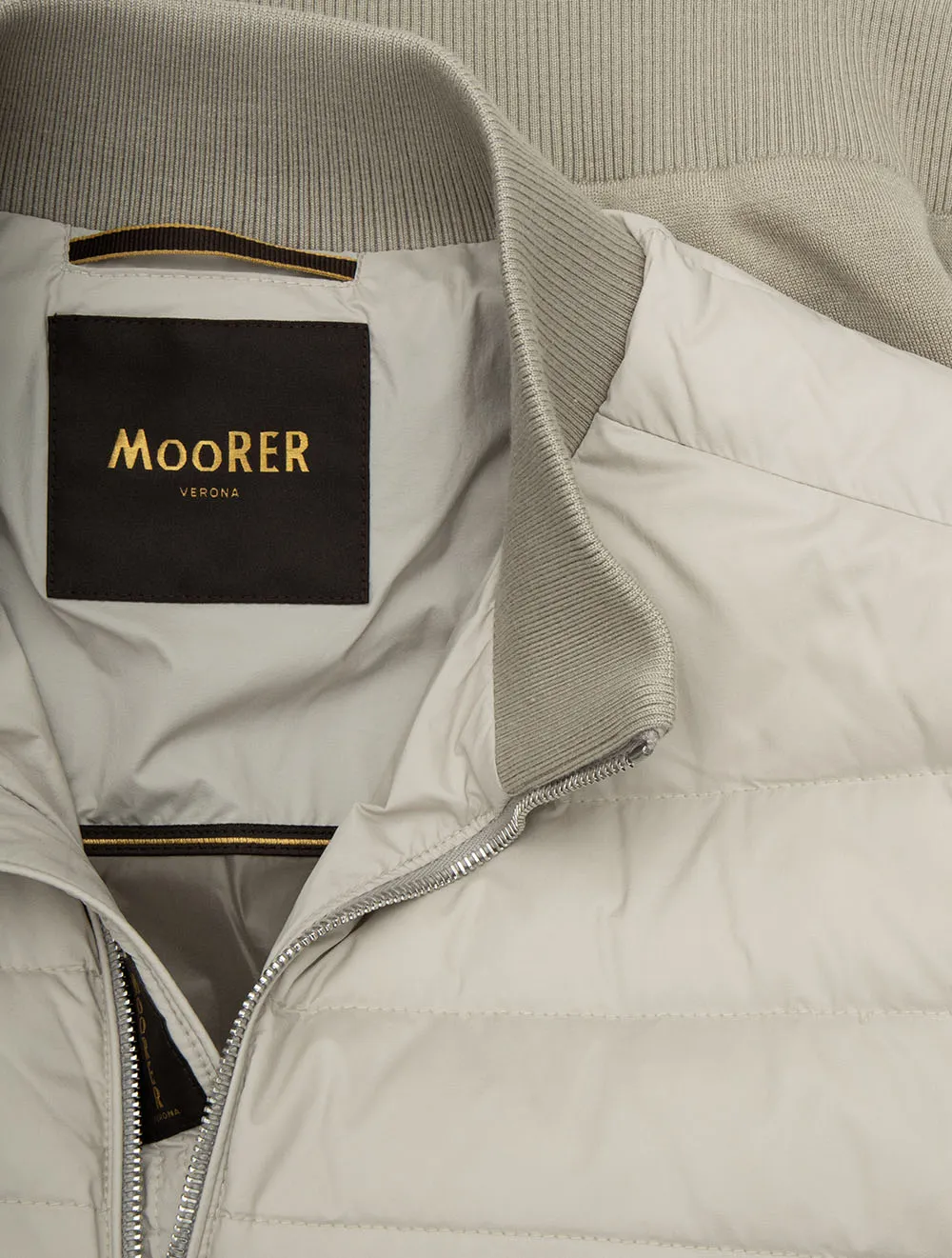 Duncan Padded Hybrid Jacket Mandorla