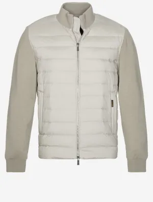 Duncan Padded Hybrid Jacket Mandorla