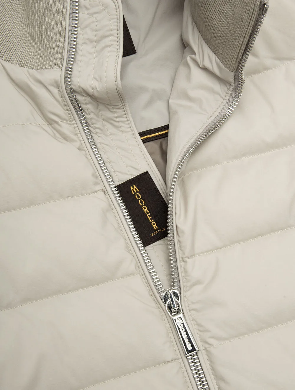 Duncan Padded Hybrid Jacket Mandorla