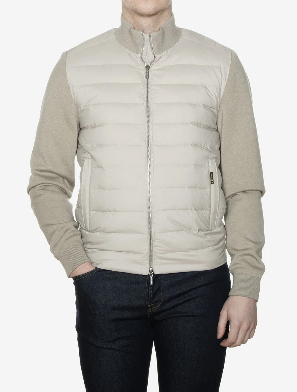 Duncan Padded Hybrid Jacket Mandorla