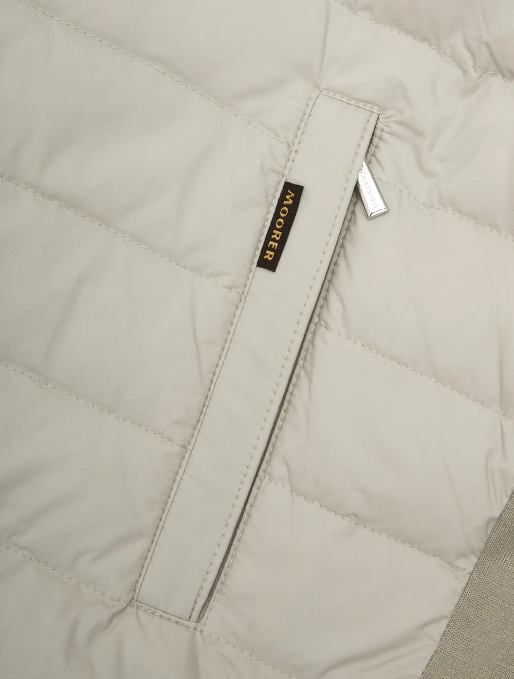 Duncan Padded Hybrid Jacket Mandorla